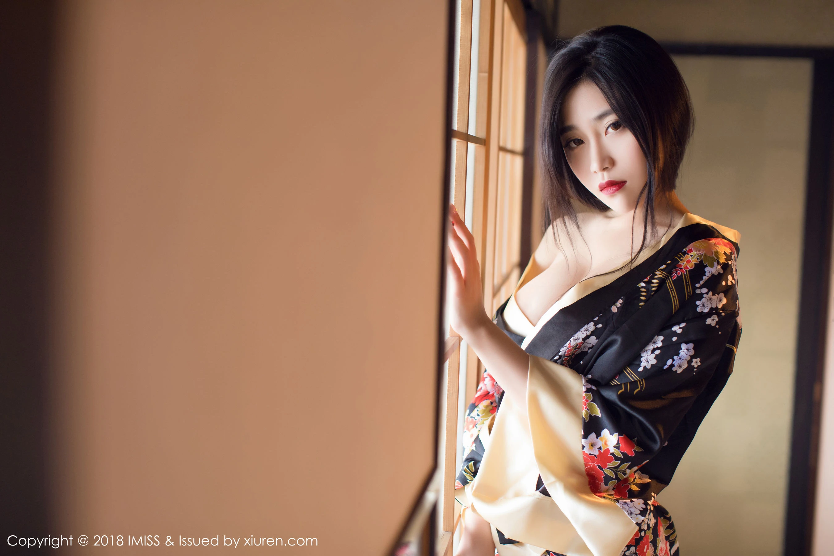 许诺Sabrina《北海道旅拍第三套》 爱蜜社IMiss Vol.254第16张