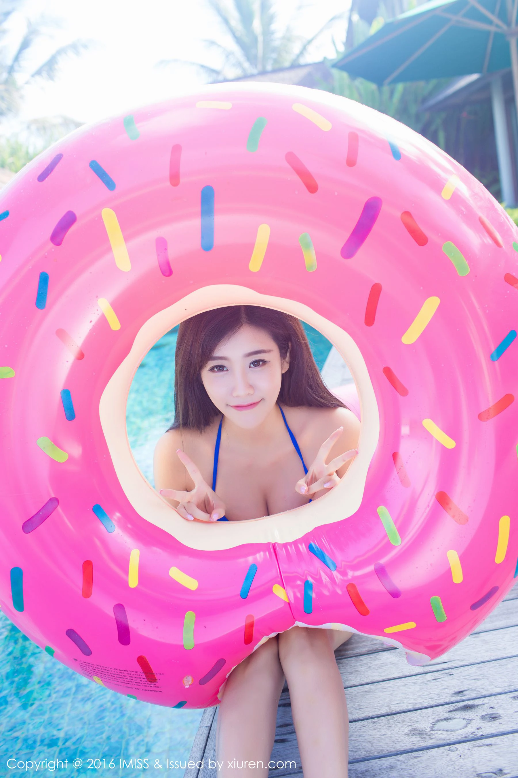 程小烦不烦《巴厘岛旅拍》泳装+比基尼 爱蜜社IMiss Vol.107第12张