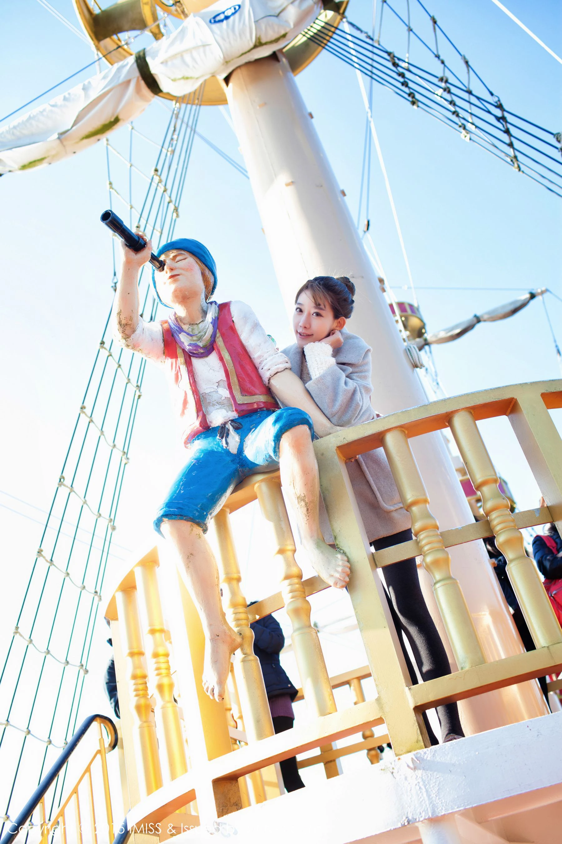 网红陈潇《日本之旅街拍》 爱蜜社IMiss Vol.010第17张