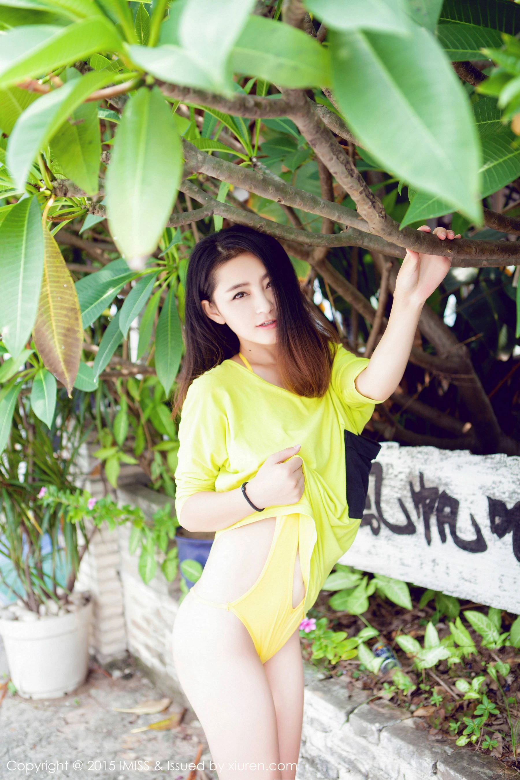 夏茉GIGI《广州外拍》 爱蜜社IMiss Vol.017第1张