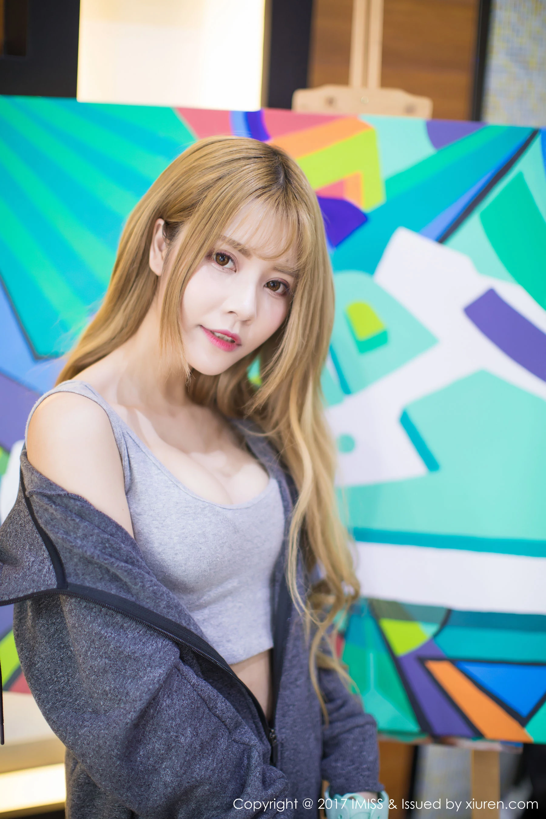  模特夏正正首套 爱蜜社 VOL.172