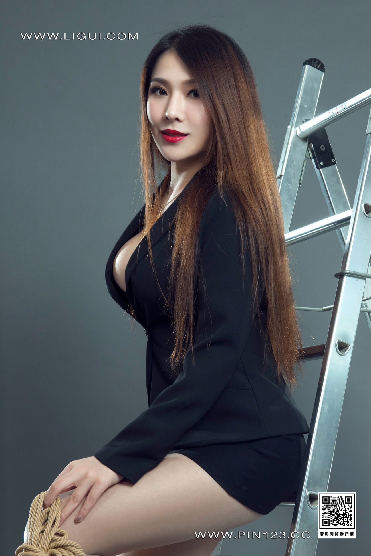 [Ligui丽柜]2022.06.09《紧缚职女》文静第20张