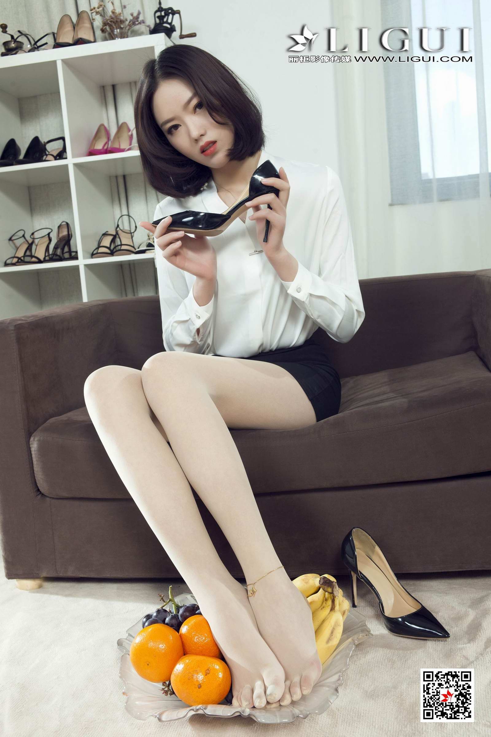 Ligui丽柜 2020.04.08《精踩丝足》-敏儿第15张