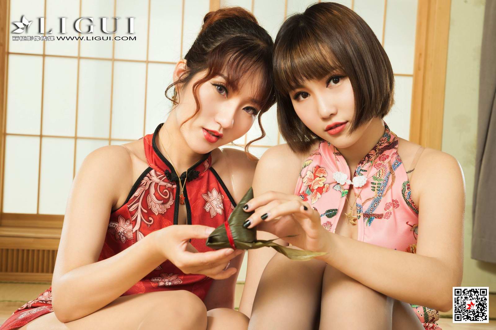 Ligui丽柜 2020.06.25 网络丽人 Model 小爽&汐汐第18张