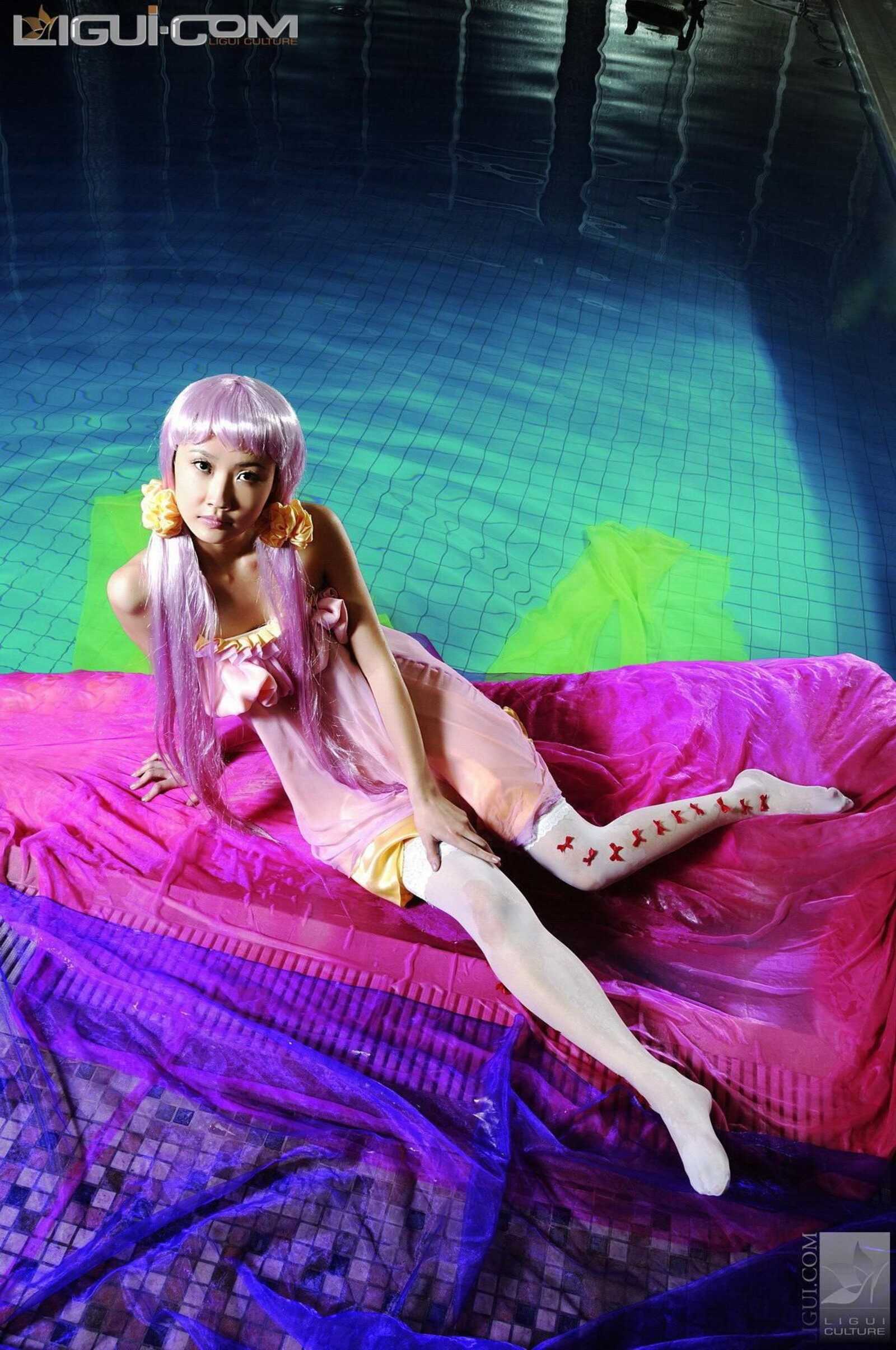 Model 马鑫茹《人鱼的梦想》 [丽柜LiGui] 丝足写真第9张