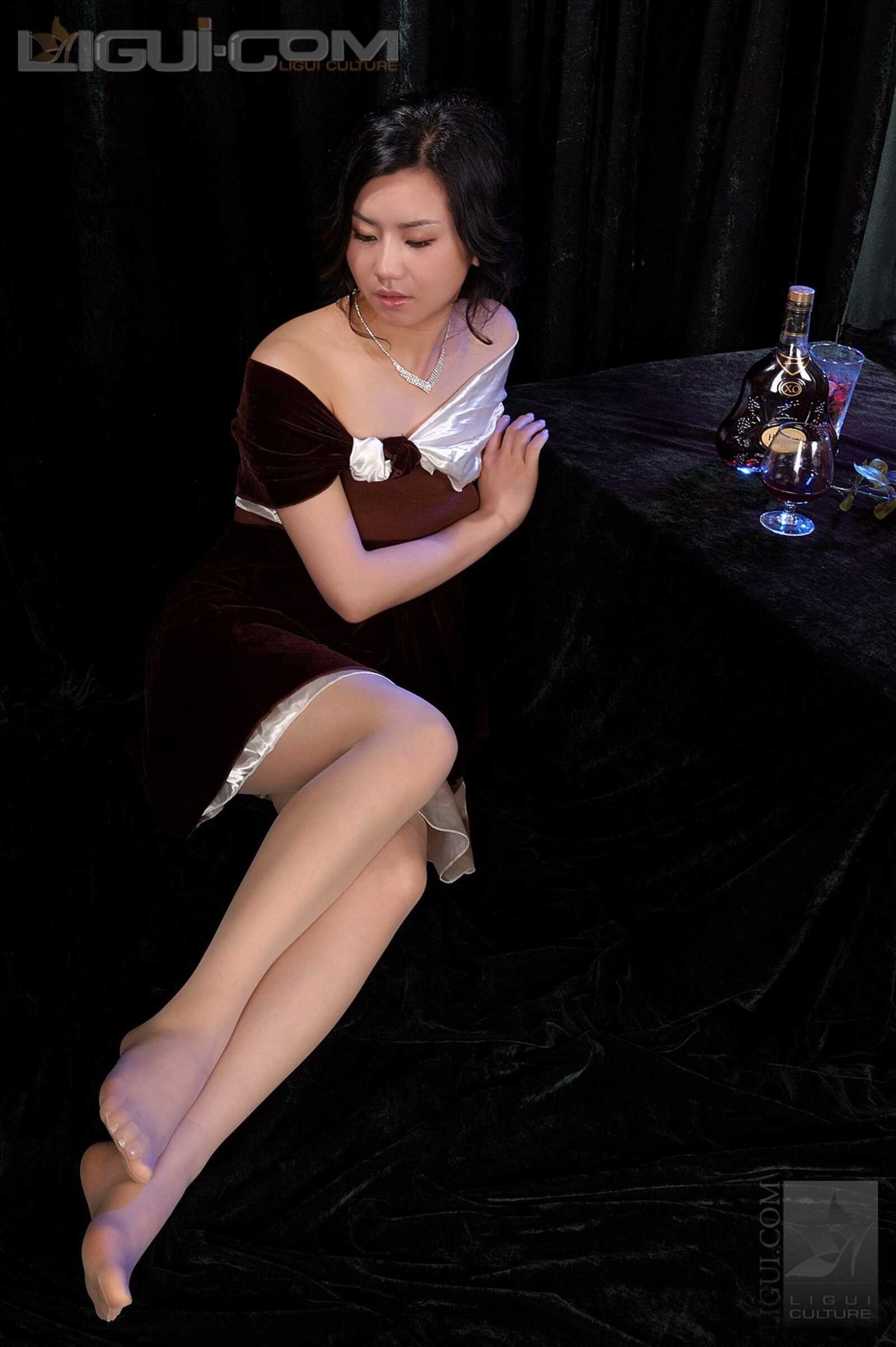 Model 由美《法兰西式高贵风情》 [丽柜LiGui] 丝足第10张