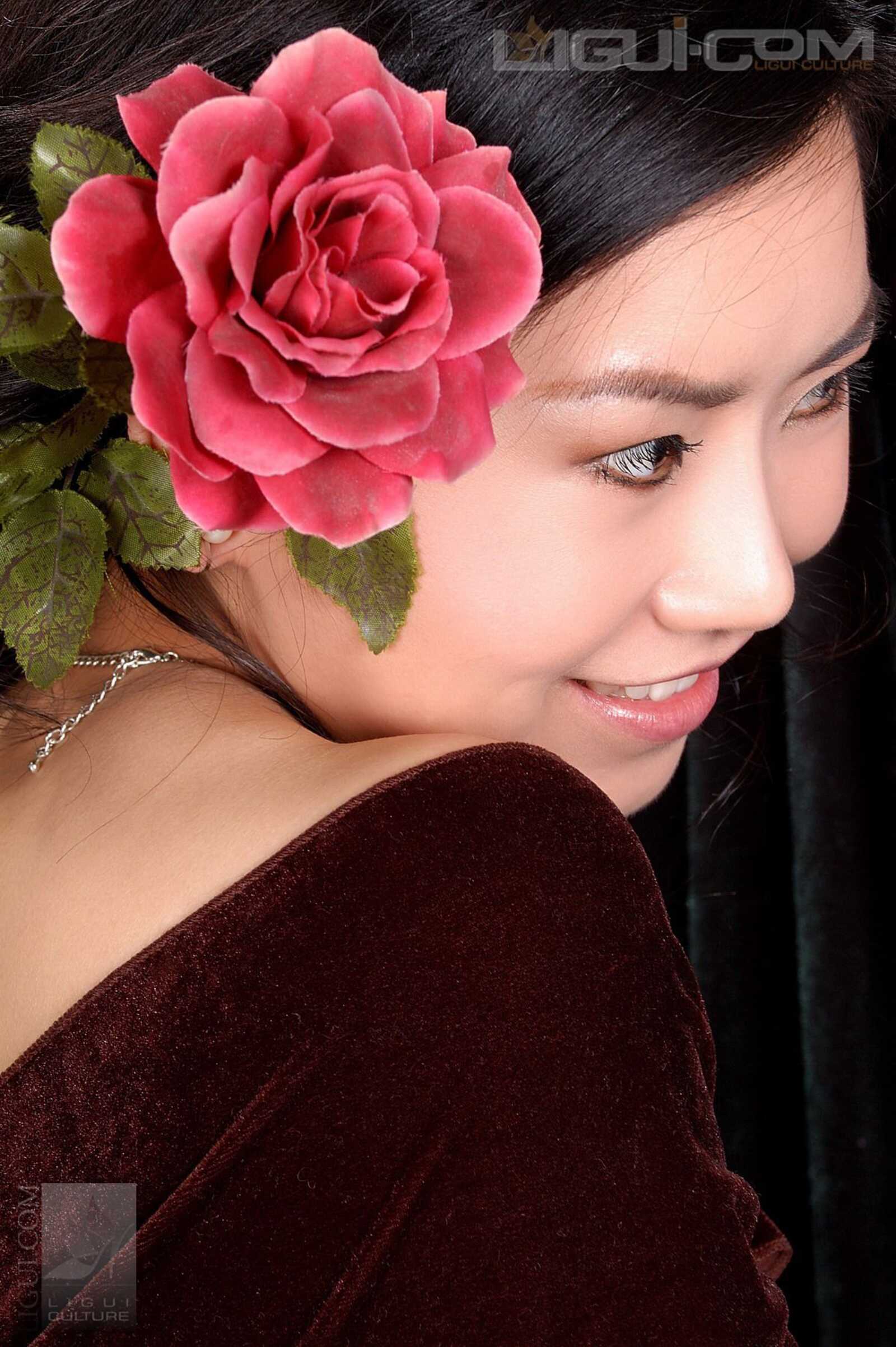 Model 由美《法兰西式高贵风情》 [丽柜LiGui] 丝足第6张