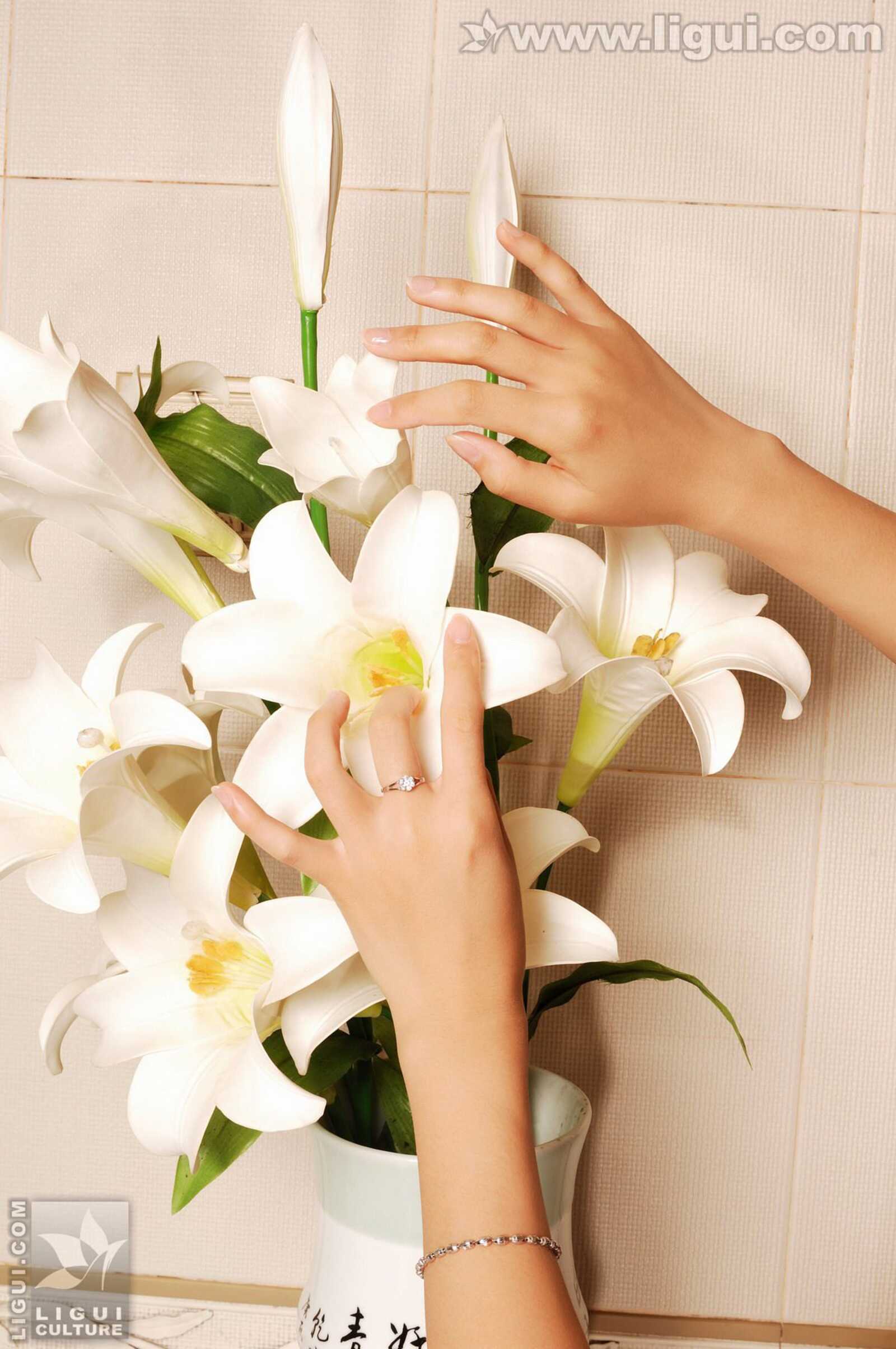 Model 伊园《浴室美眉光纤美足》 [丽柜LiGui] 丝足第5张