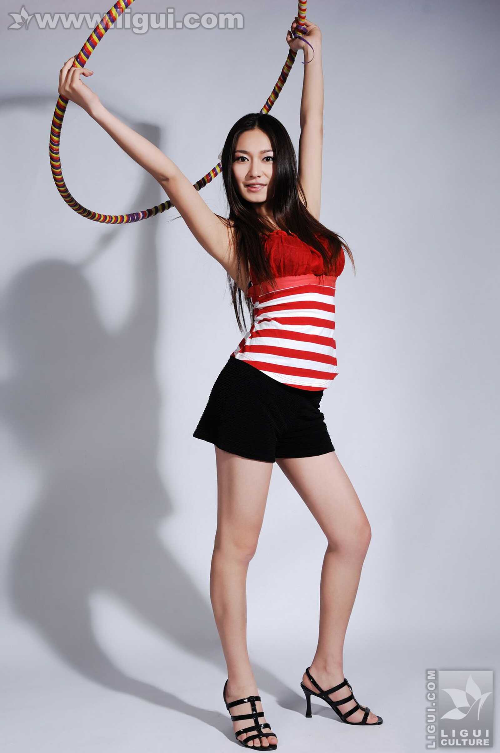 Model 唐静《健身女教练的幸福生活》 [丽柜LiGui第1张