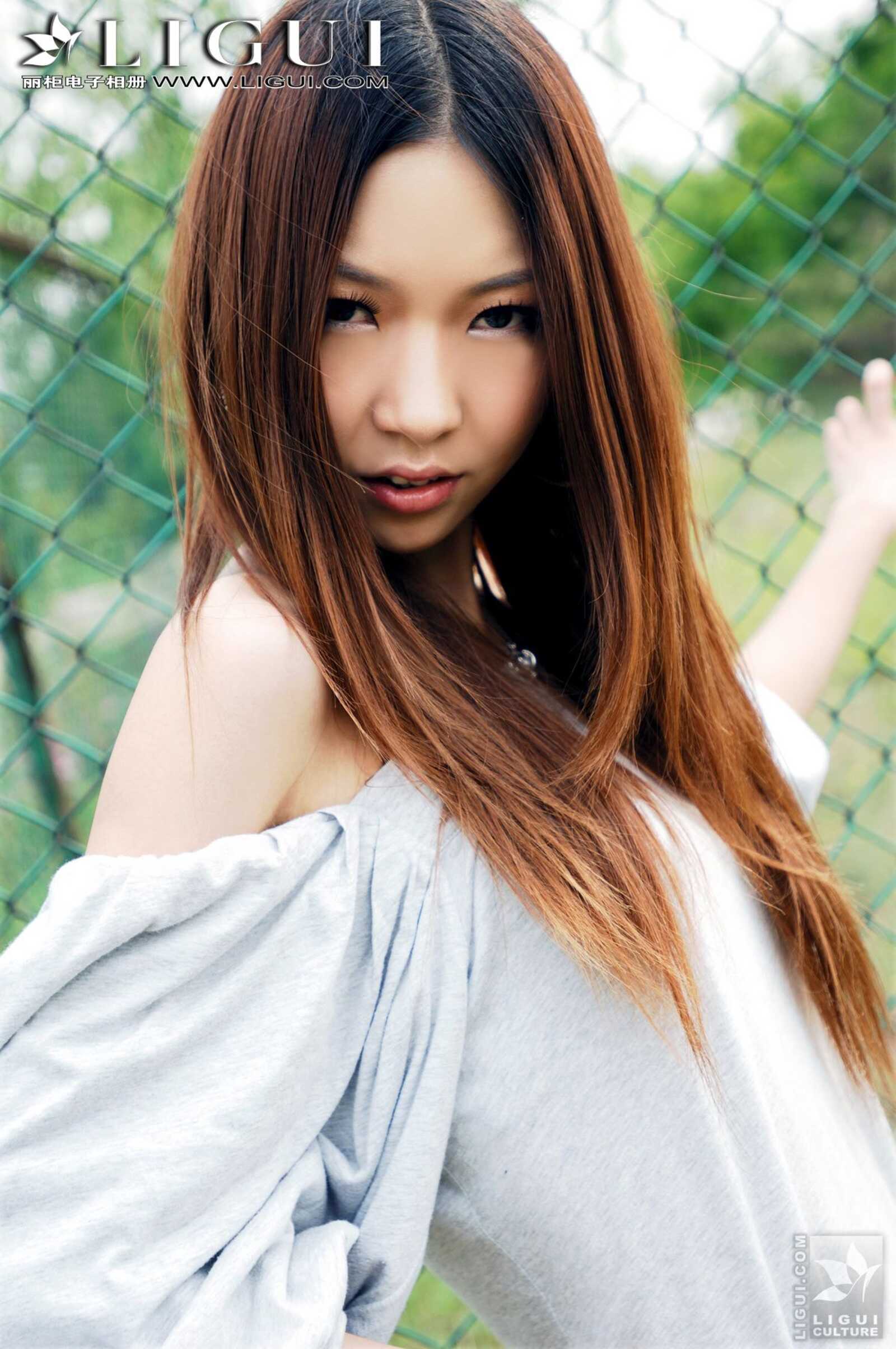 Model 文欣《美丽温玉河上》 [丽柜LiGui] 美腿玉足第7张