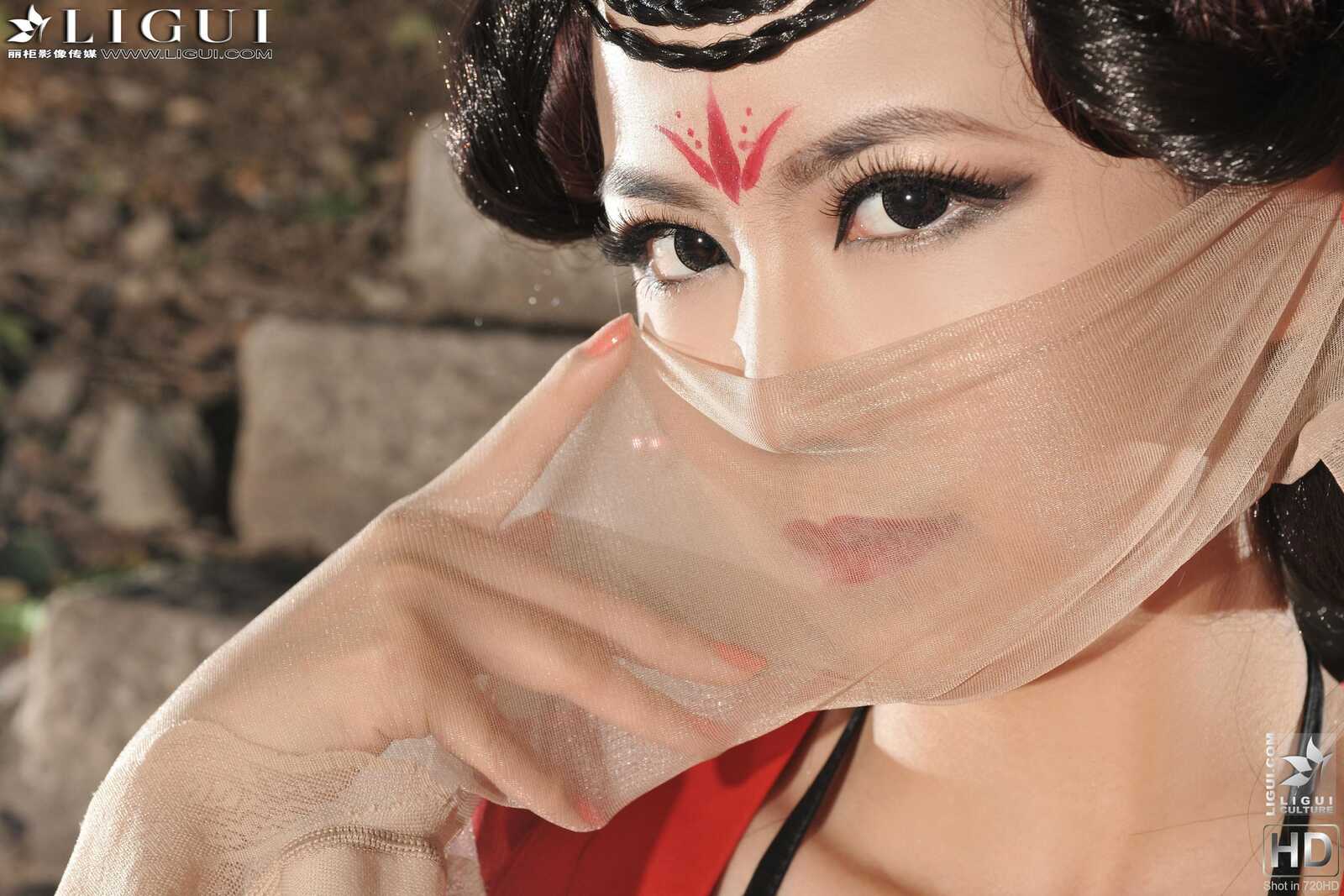 Model 可馨《绝色古典美女》 [丽柜LiGui] 美腿玉足第1张