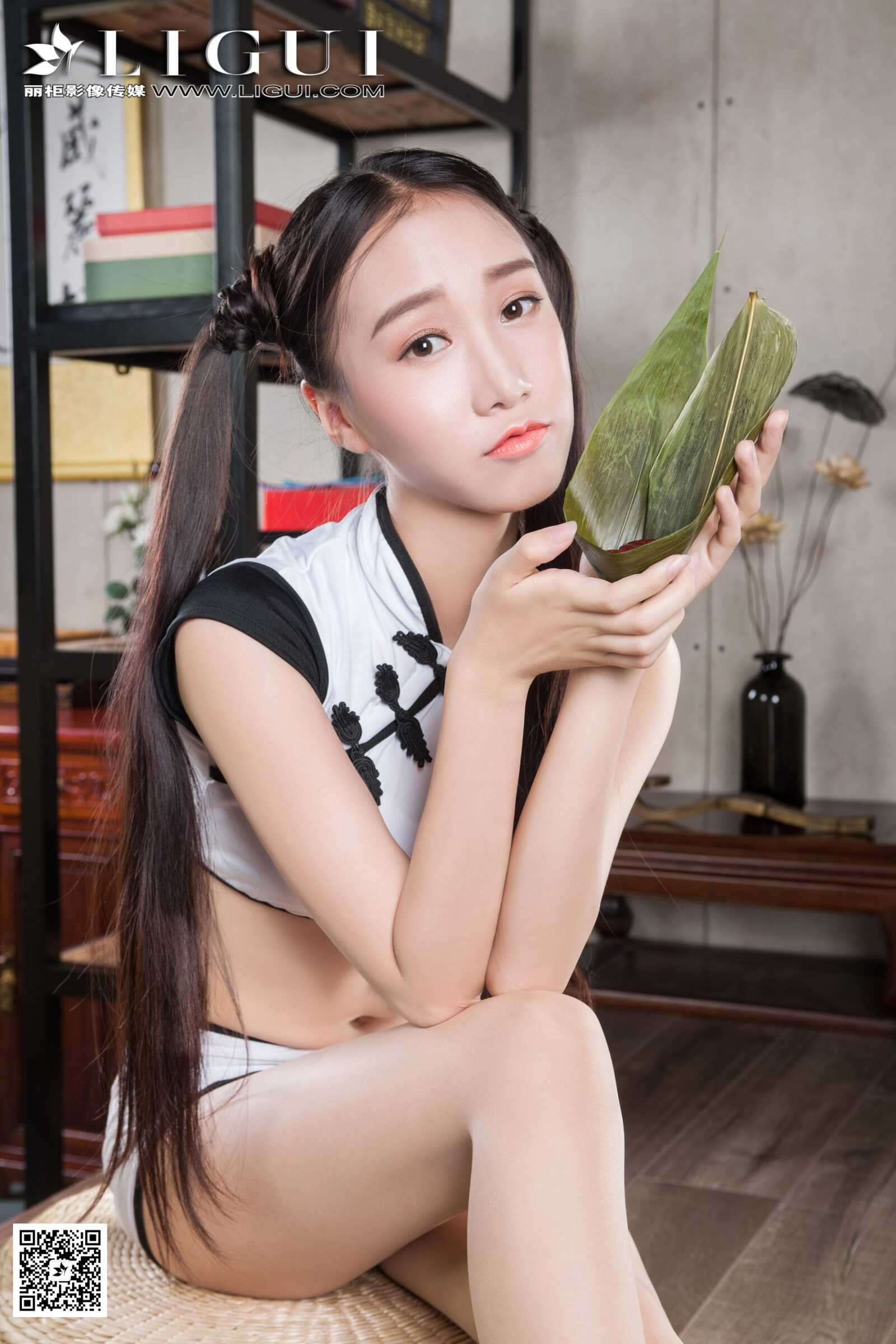红烛《端午粽子少女丝足》 [丽柜] 写真集第6张