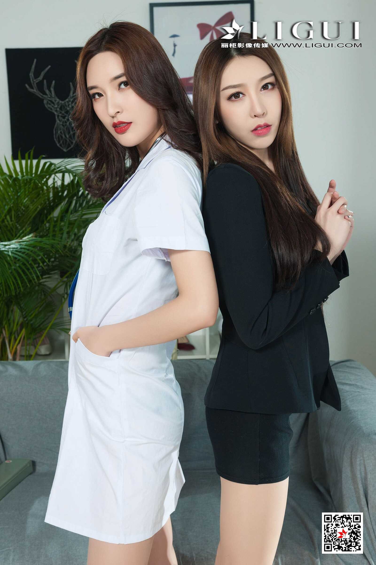 雪糕&兔子《医生与OL的丝袜故事》 [丽柜Ligu第15张