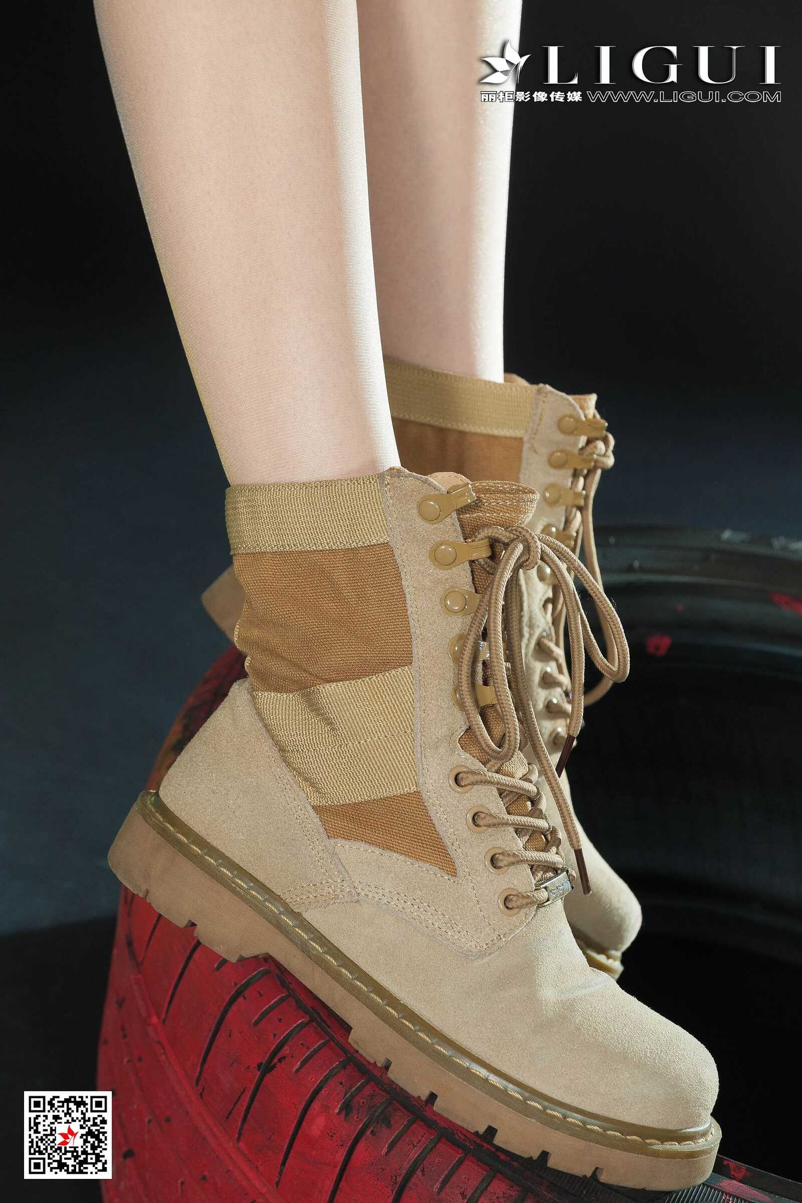 兔子《迷彩女兵COS》 [丽柜Ligui] 美腿丝足 写真集第10张