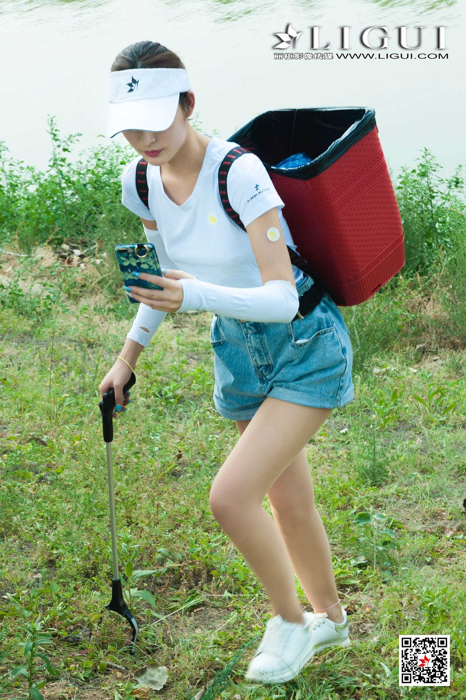 《环保天使》 [丽柜Ligui] 美腿丝足写真集第10张