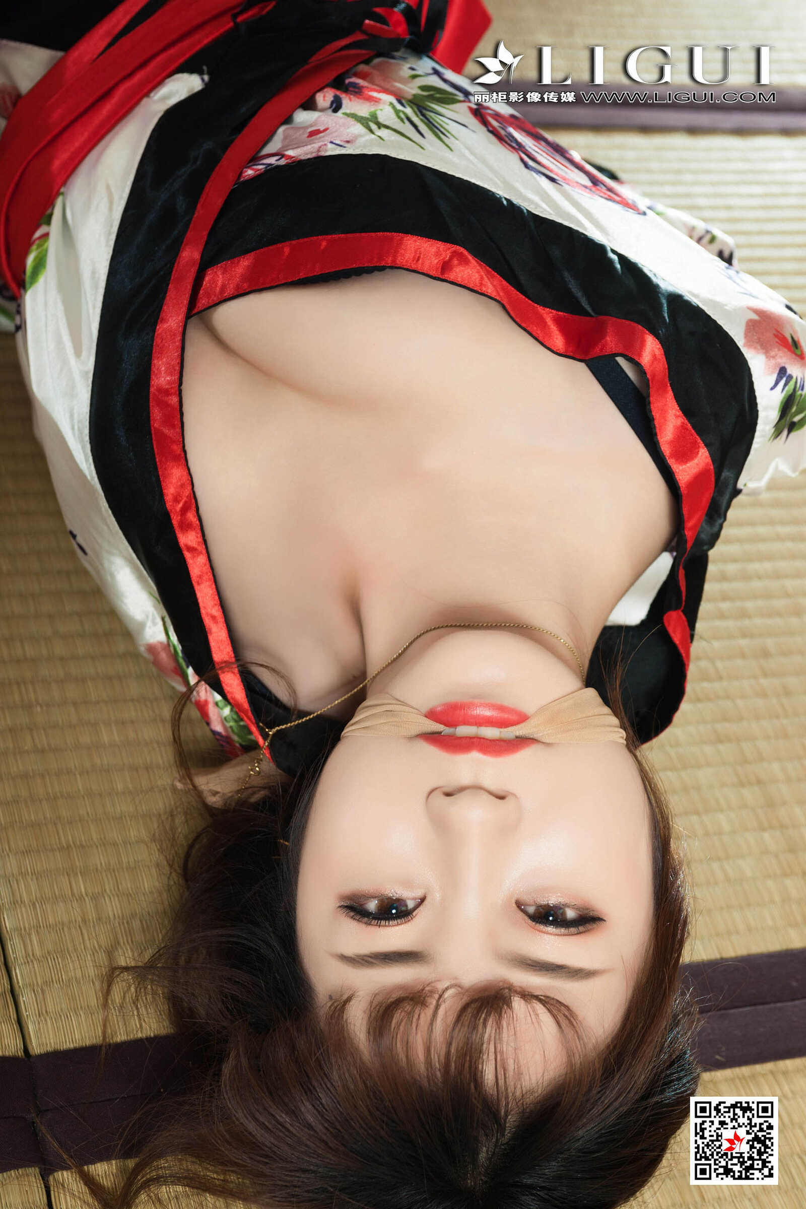 模特安娜《和服绳艺》 [丽柜美束Ligui] 美腿丝足第15张