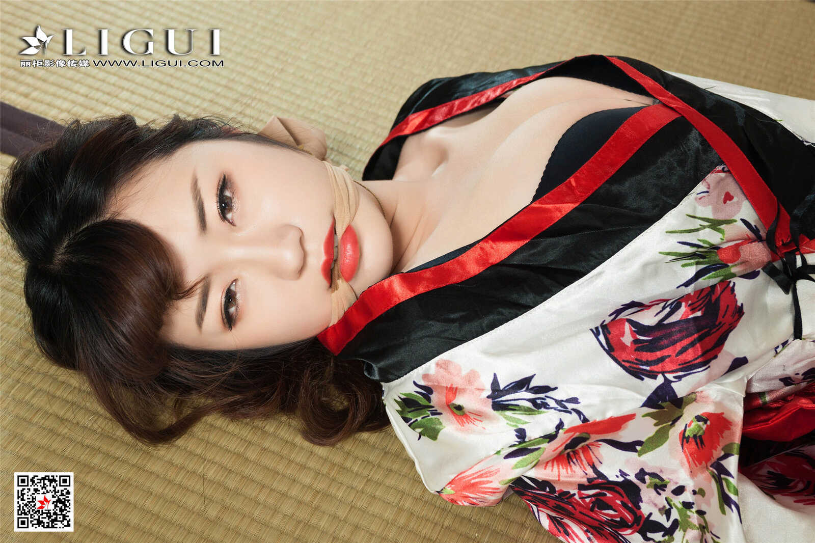 模特安娜《和服绳艺》 [丽柜美束Ligui] 美腿丝足第12张