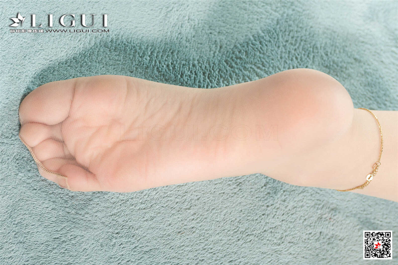 腿模文静《女仆肉丝丝足》 [丽柜LIGUI] 网络丽人第3张