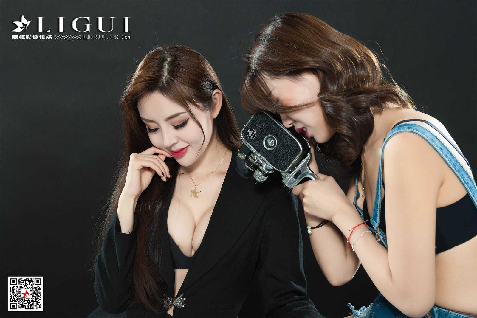 钟情&amp;amp;凉儿《牛仔丝足》 [丽柜LIGUI] 网络丽人第4张