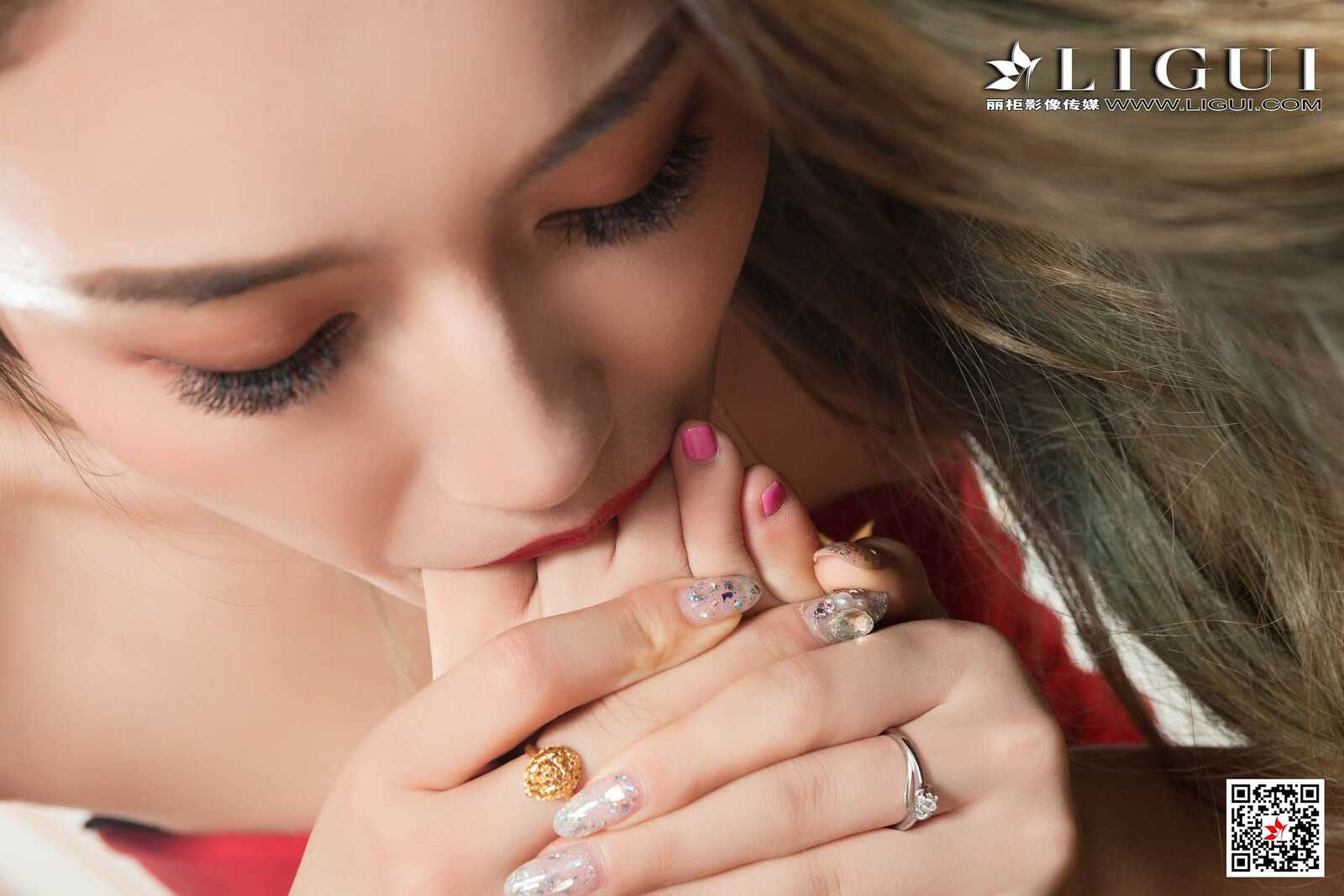 甜甜《月饼丝足诱惑》 [丽柜LIGUI] 网络丽人 写真第2张