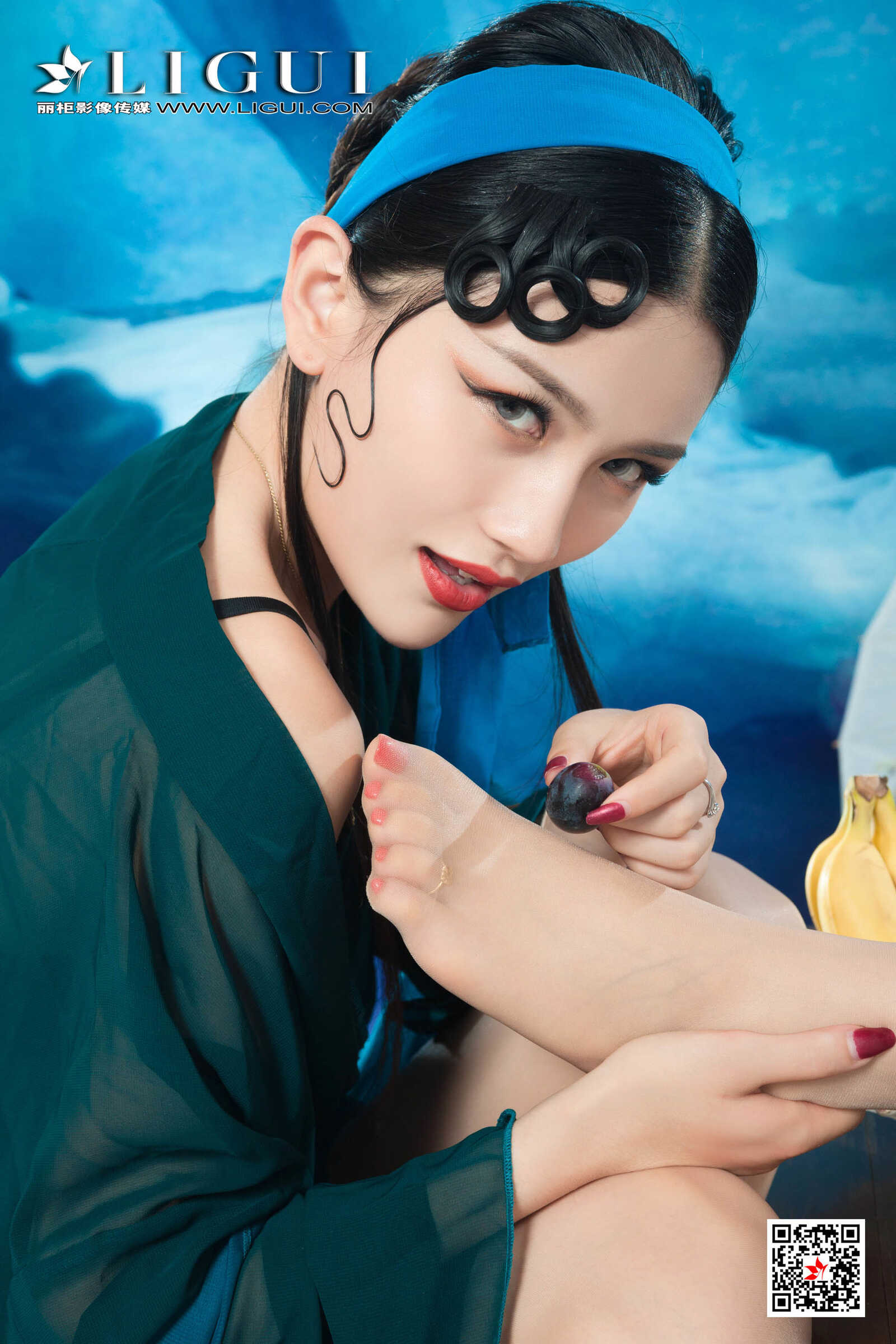 甜甜&amp;amp;雪糕《京剧丝袜姐妹花》 [丽柜Ligui] 写真第10张