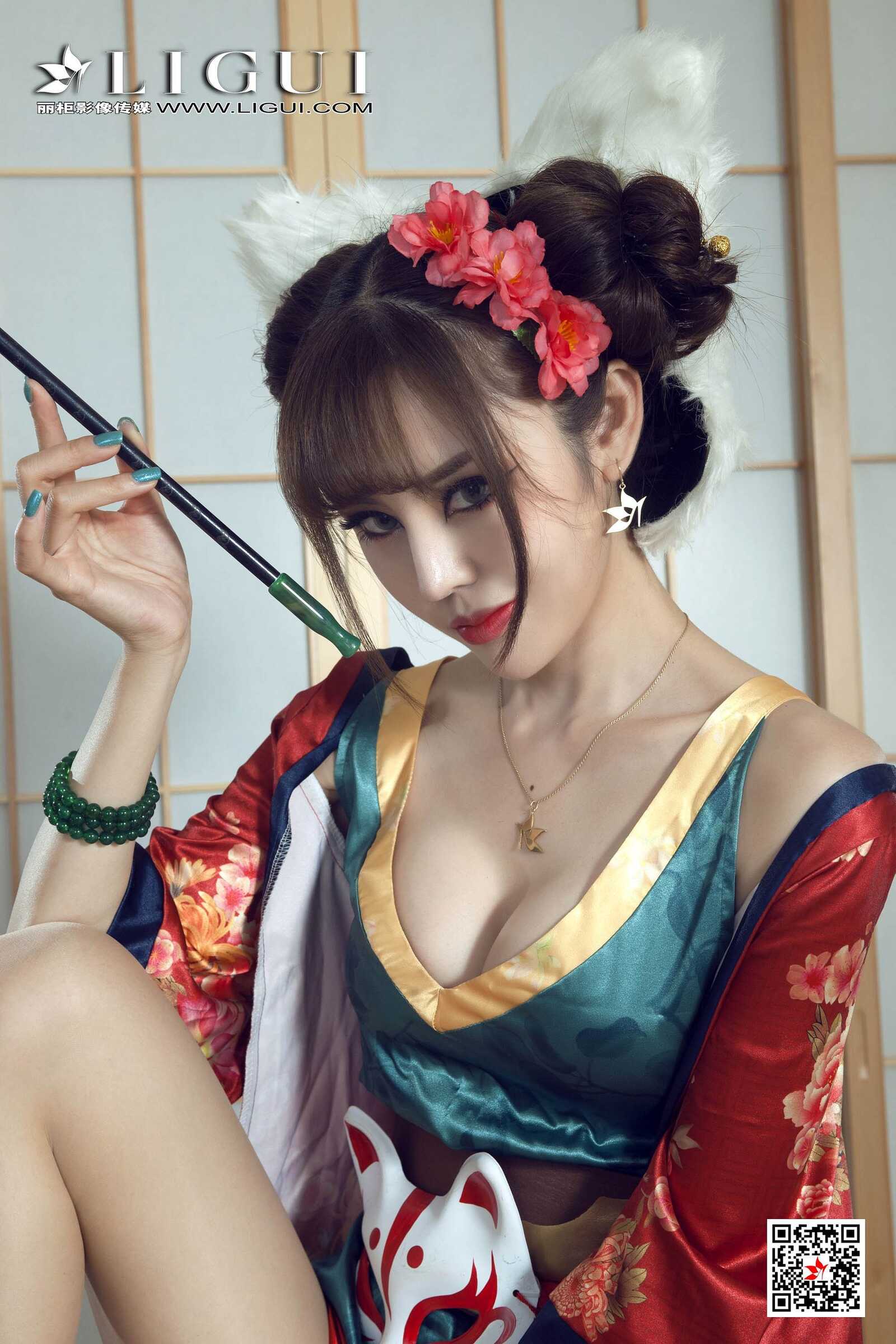 Model 凉儿《古典玉足》 [丽柜Ligui] 写真集第8张