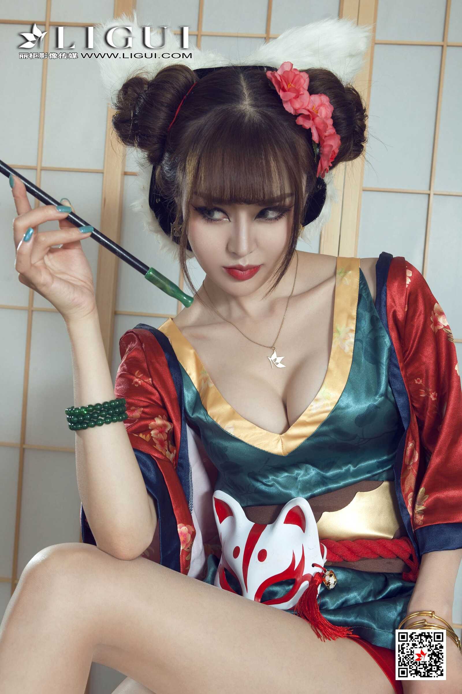 Model 凉儿《古典玉足》 [丽柜Ligui] 写真集第14张