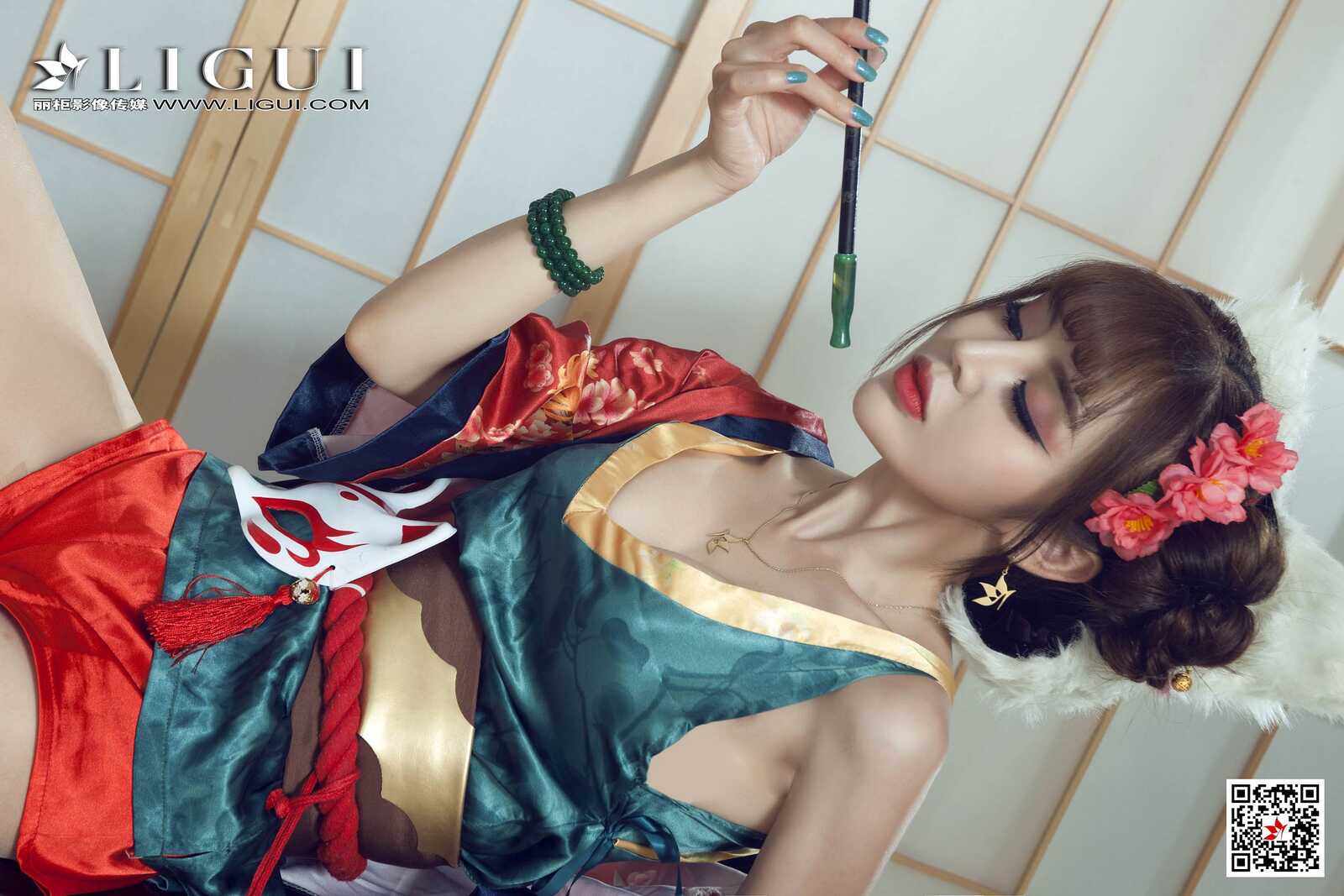 Model 凉儿《古典玉足》 [丽柜Ligui] 写真集第5张