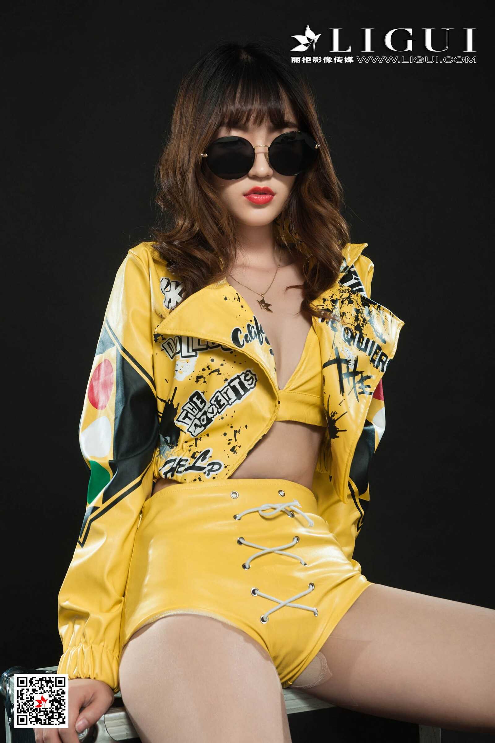 Model 安娜《致敬迈克尔杰克逊》 [丽柜Ligui] 写真第16张