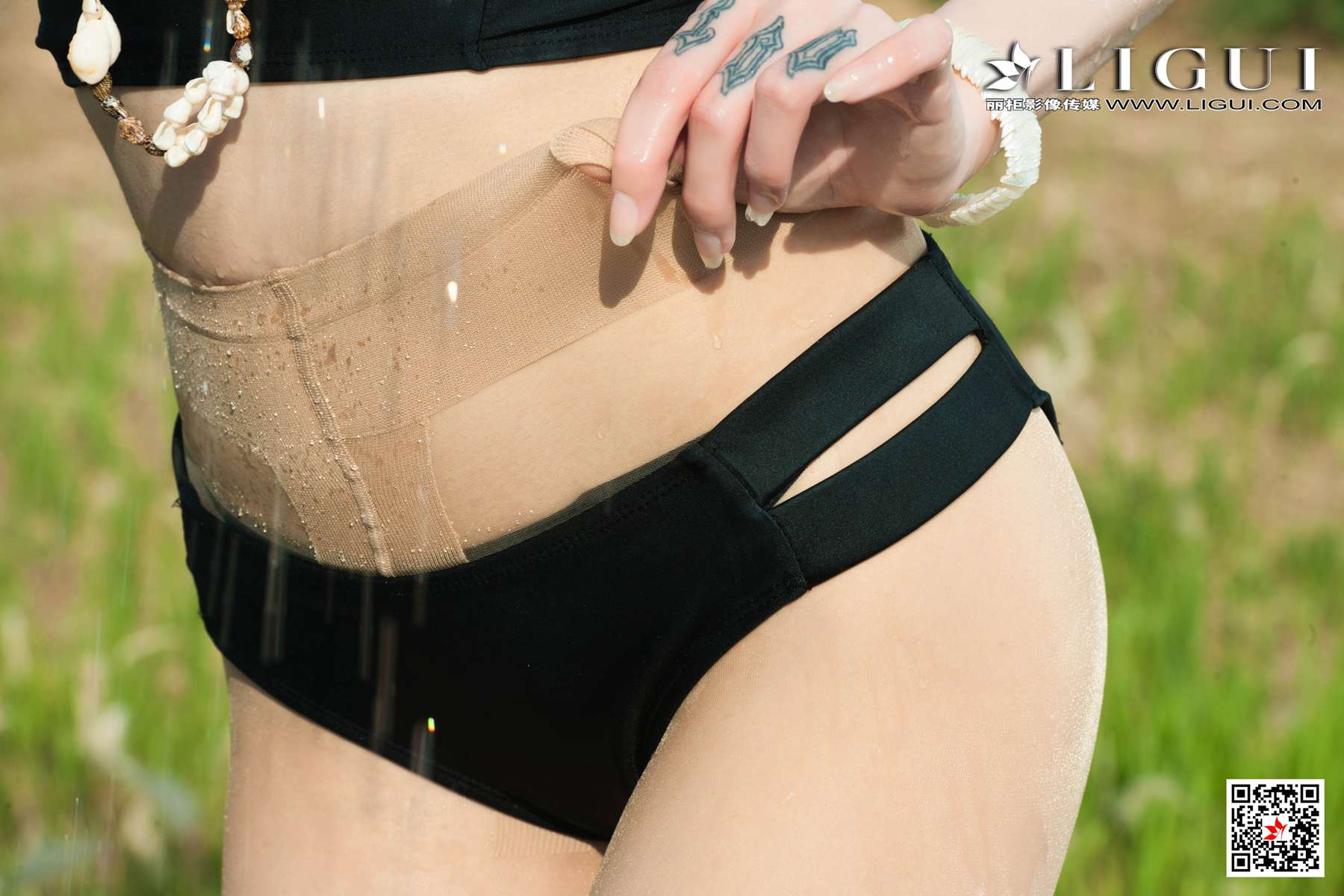 [Ligui丽柜] 2020.12.01 Model《沙滩柔情》兔子 在线浏第5张