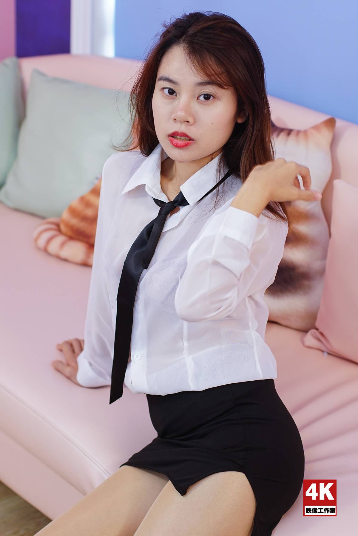 [Ligui丽柜] 2020.12.09《办公室文员的一天》琪琪第8张