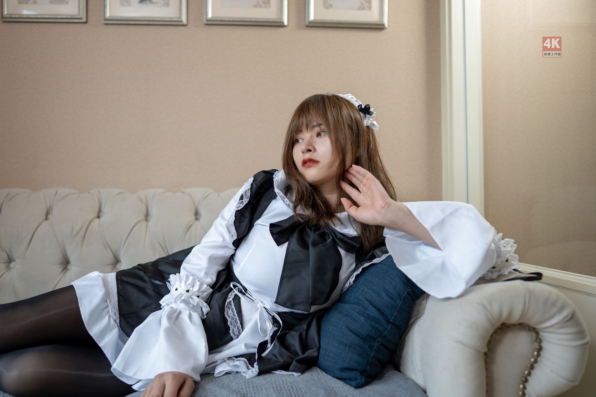 [Ligui丽柜]网络丽人 2021.07.13 Model《女仆裙装》奈第4张