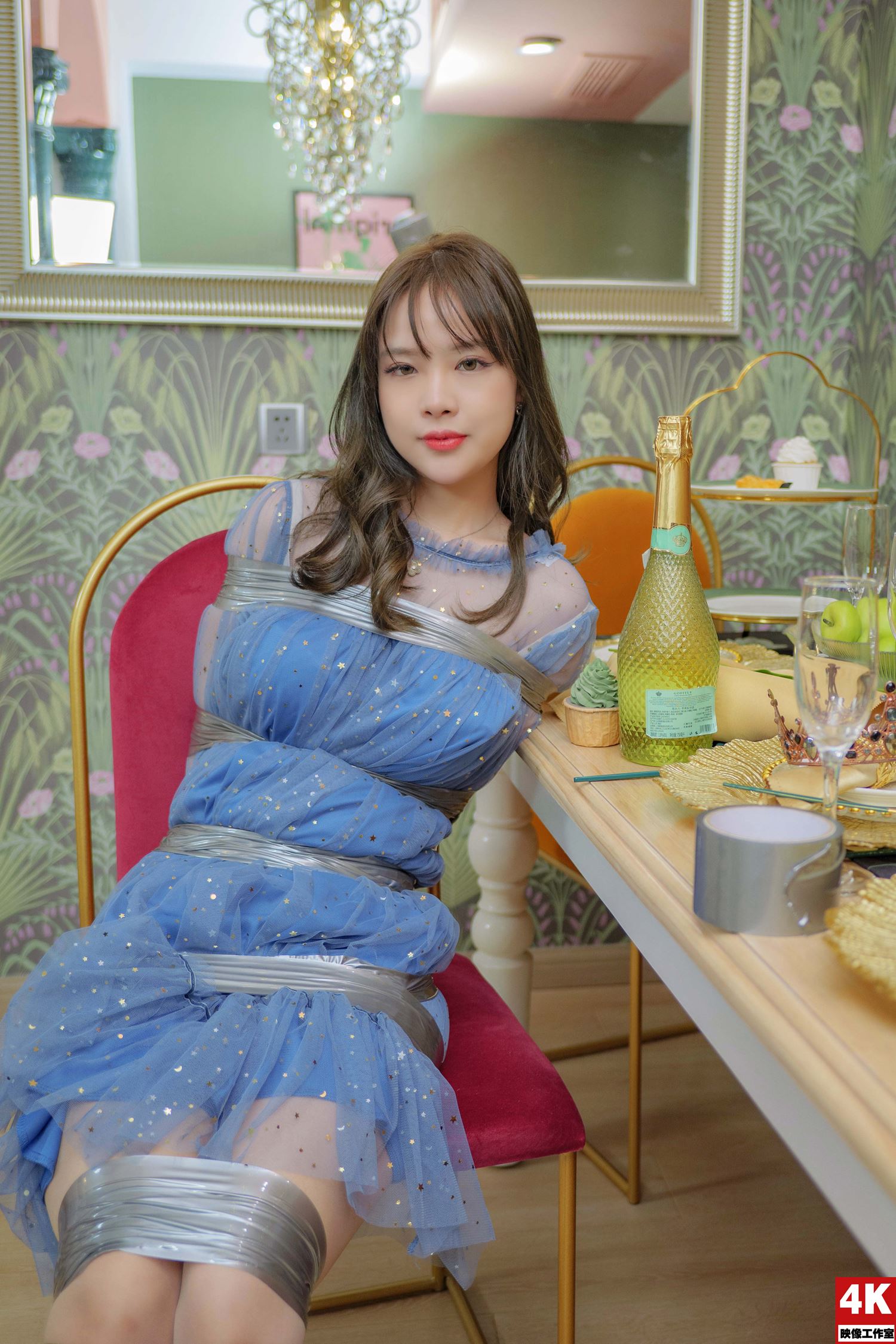 [Ligui丽柜]2022.04.30 法式幽默2 小琳琳第17张