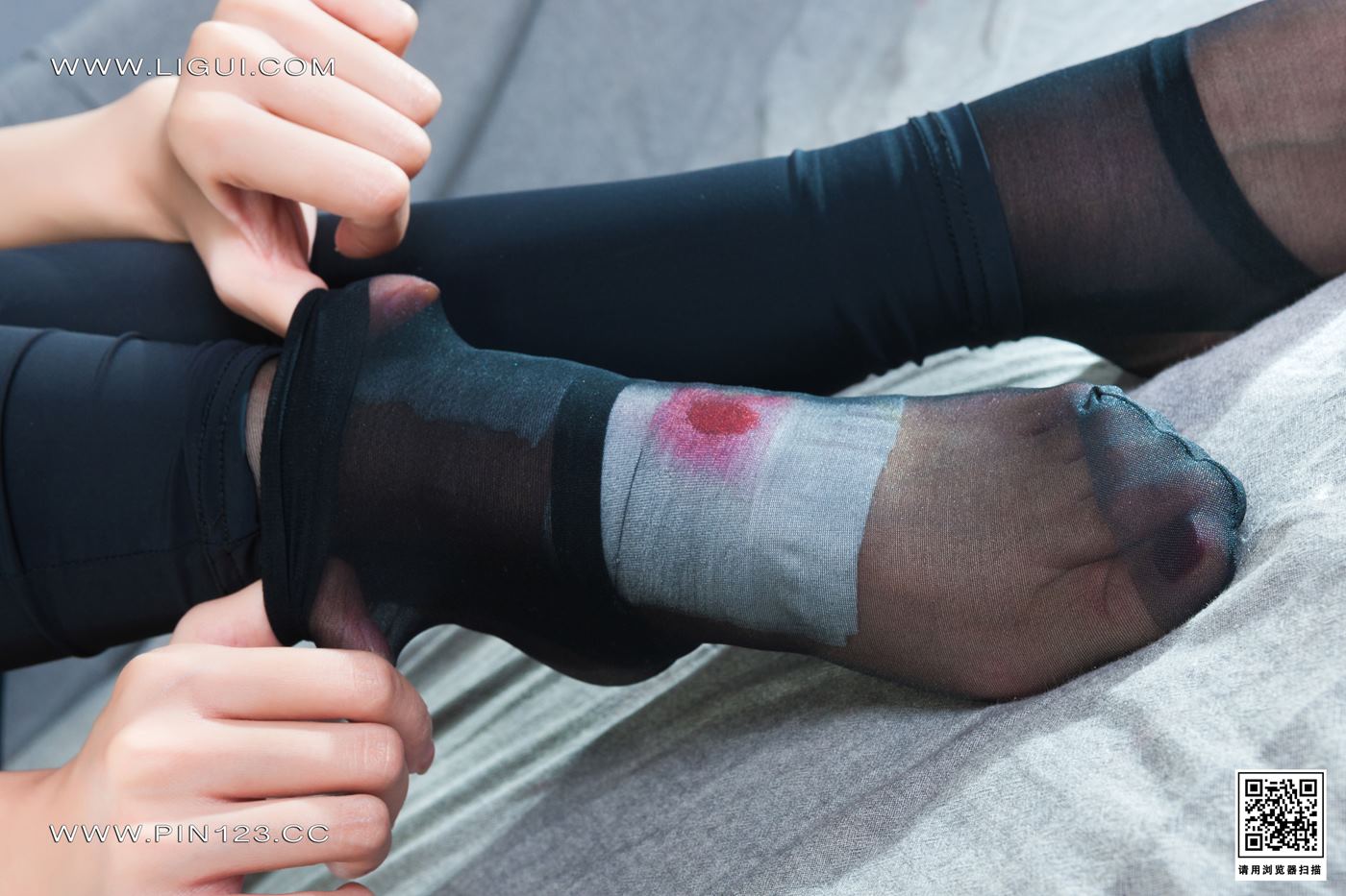 [Ligui丽柜]2022.10.10 受伤的欲足 钟情第6张