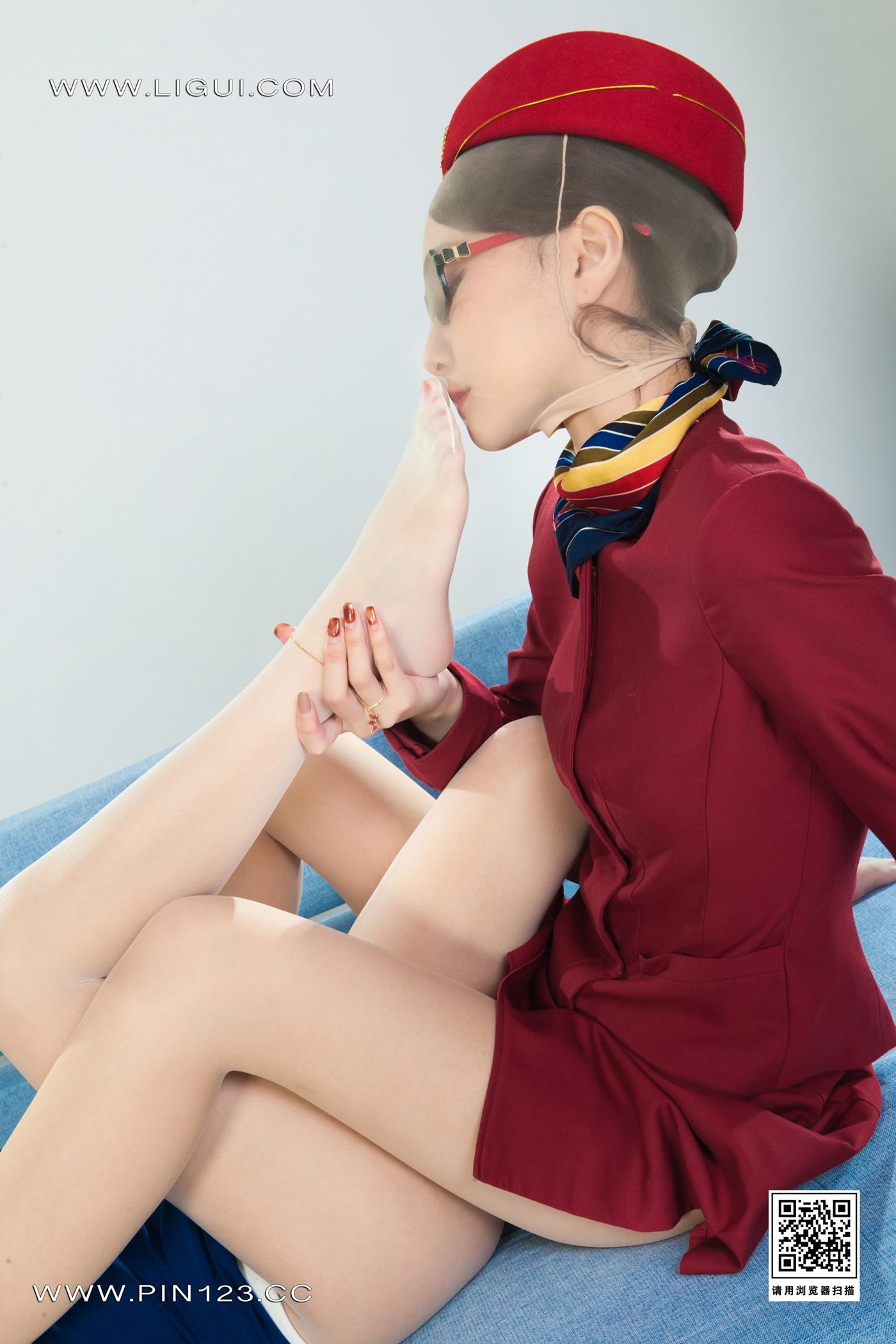 [Ligui丽柜]2022.11.11 双生花-空中丝欲 汐汐＆心心第16张