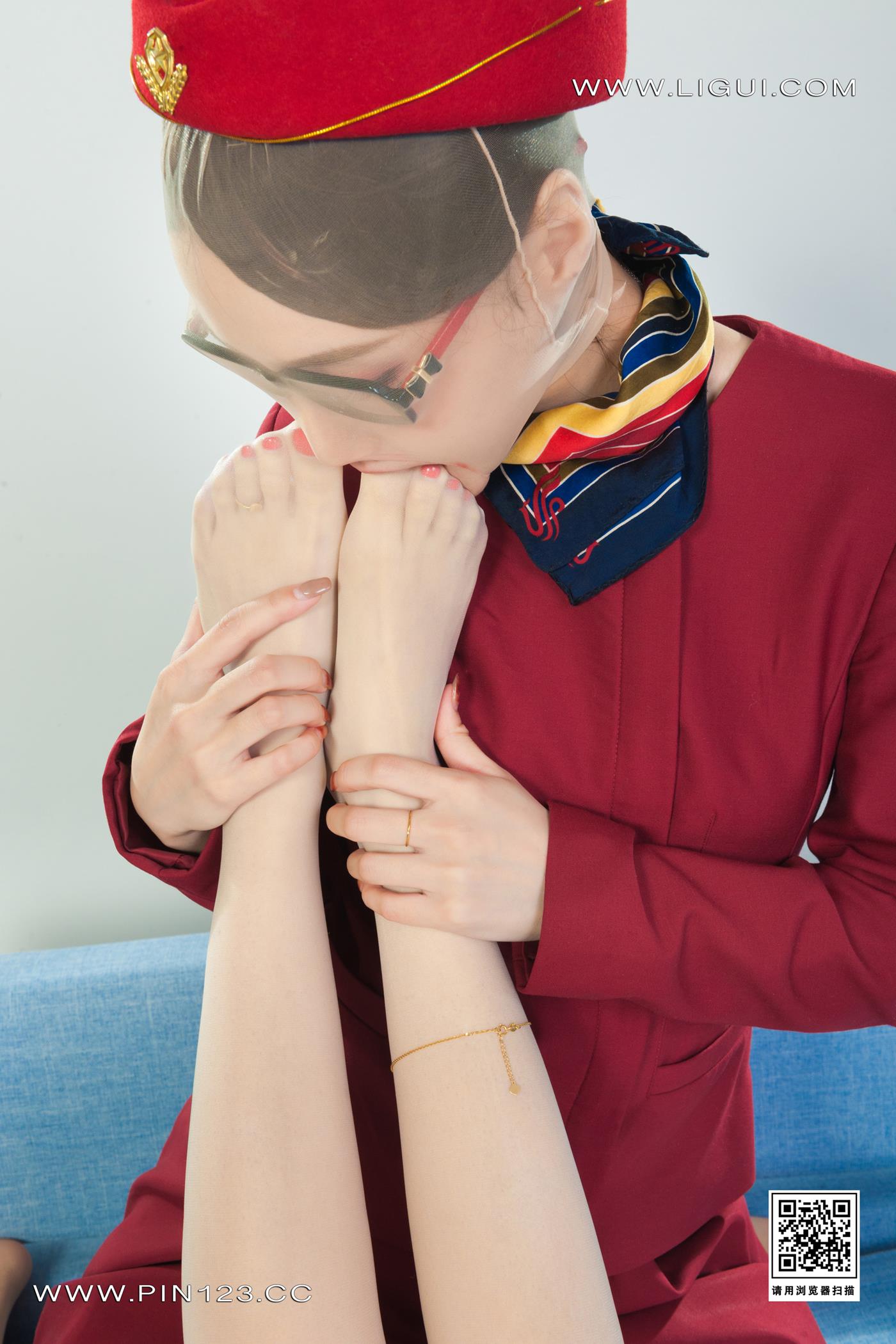 [Ligui丽柜]2022.11.11 双生花-空中丝欲 汐汐＆心心第9张