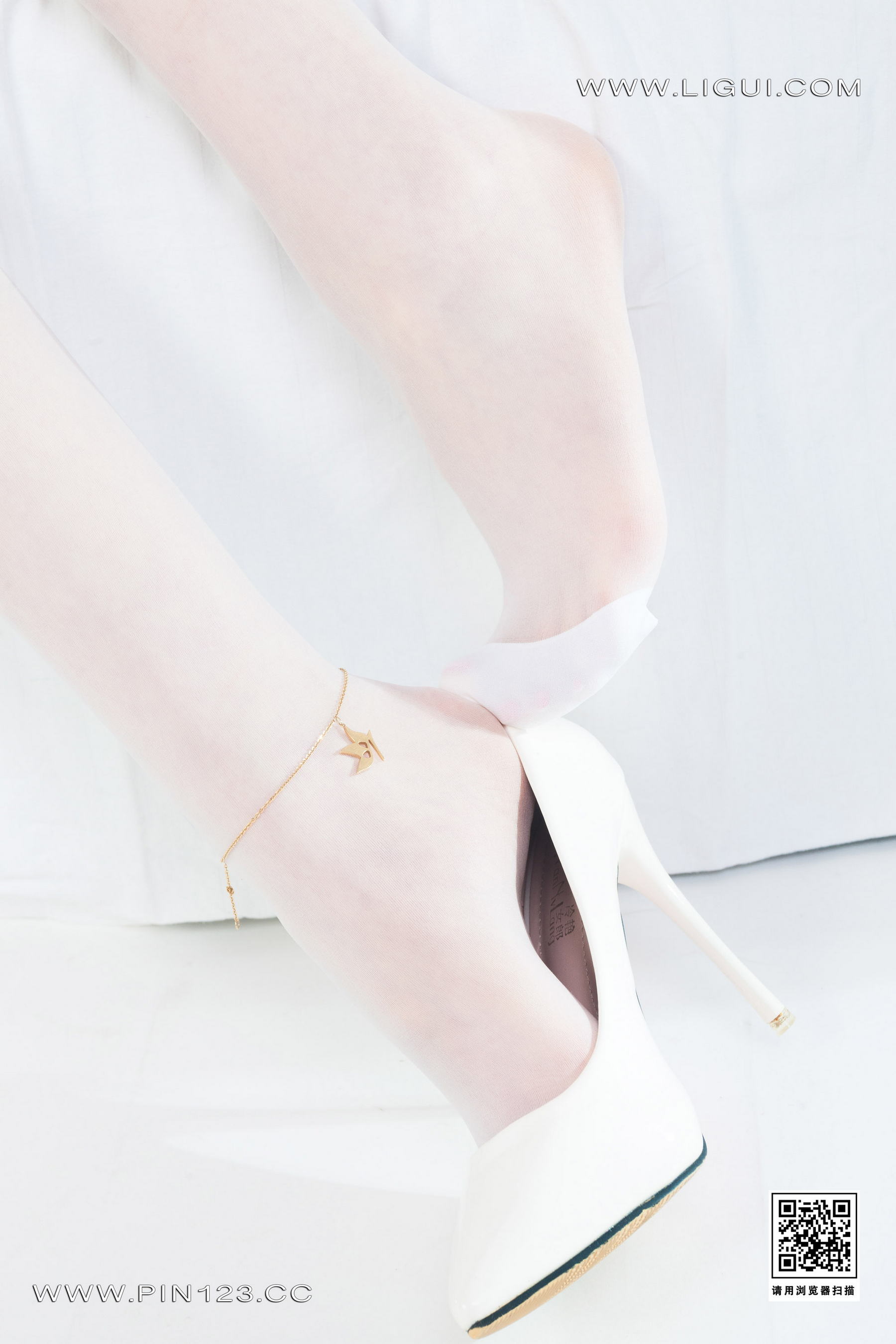 [Ligui丽柜] 2023.04.17《白丝天使》猫猫第18张