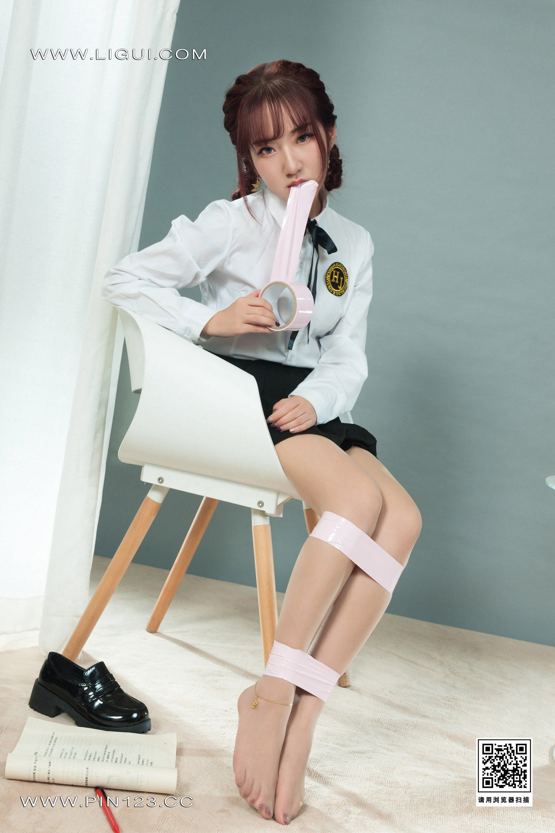 [Ligui丽柜] 2023.04.20《紧缚丽莲》汐汐第13张