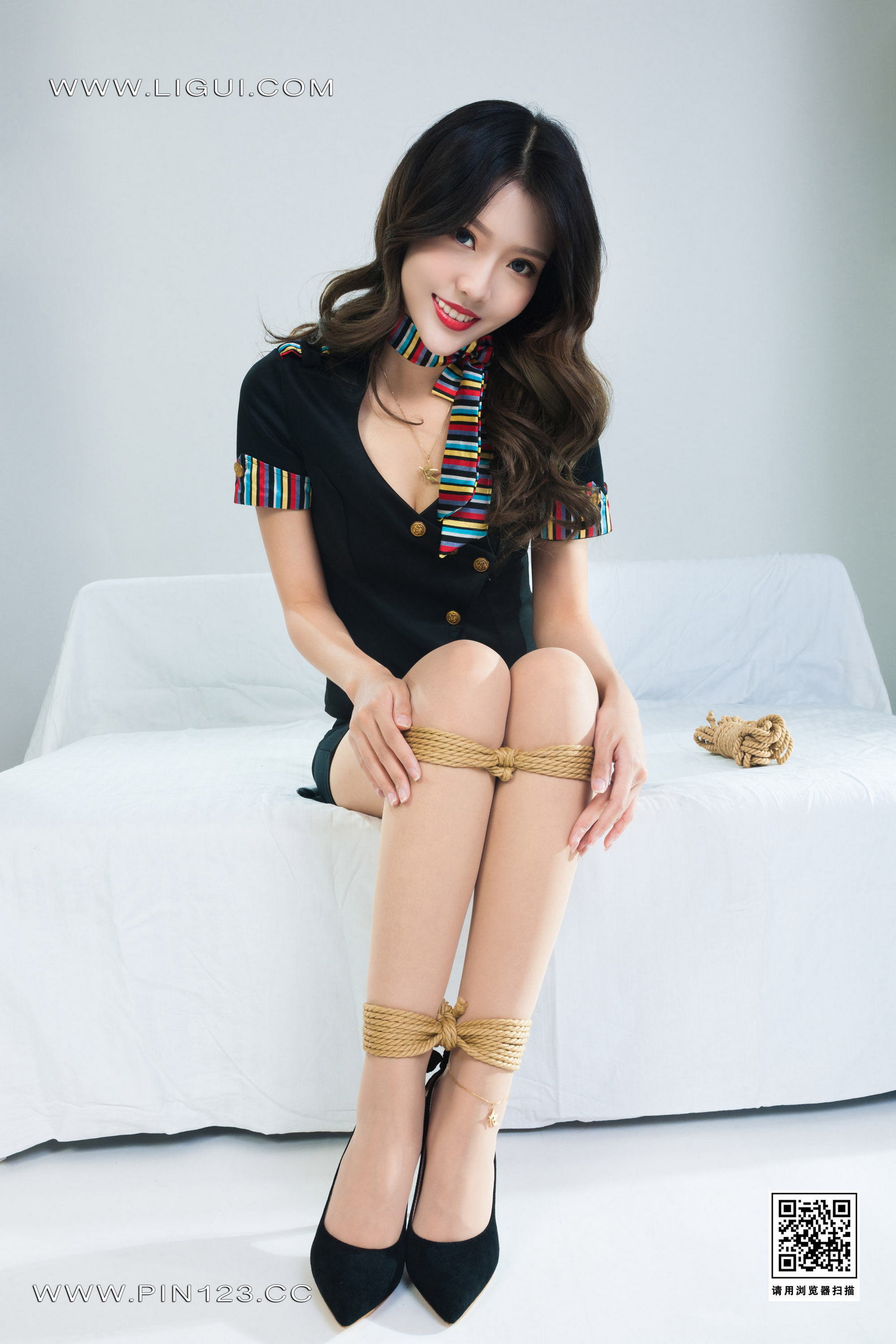 [Ligui丽柜] 2023.05.18《绳虐空姐》钟情第22张