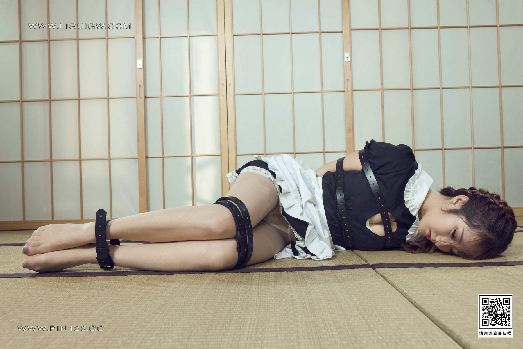 [Ligui丽柜] 2023.10.06 惩戒女佣 汐汐第14张