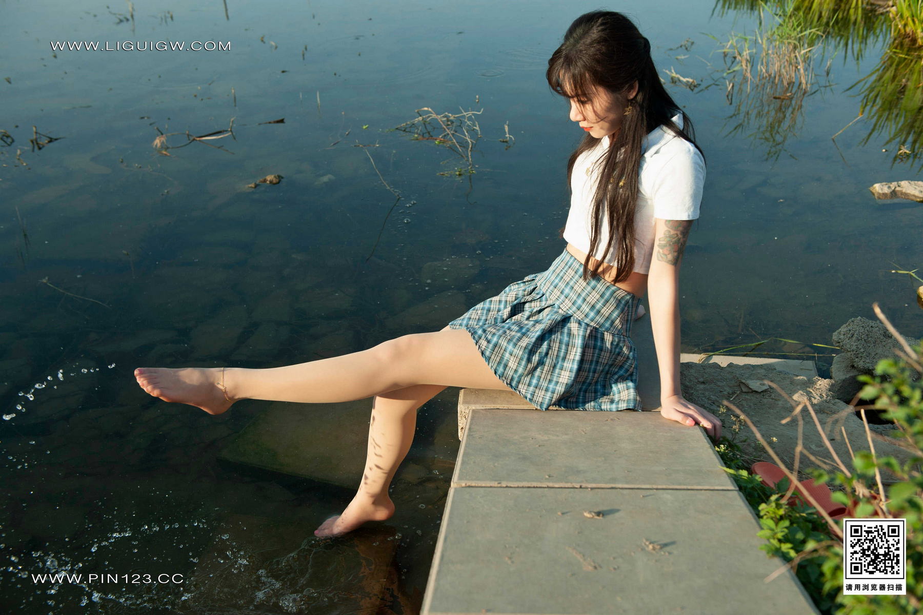 [Ligui丽柜] 2024.03.11 绿水青丝 Kiki第3张