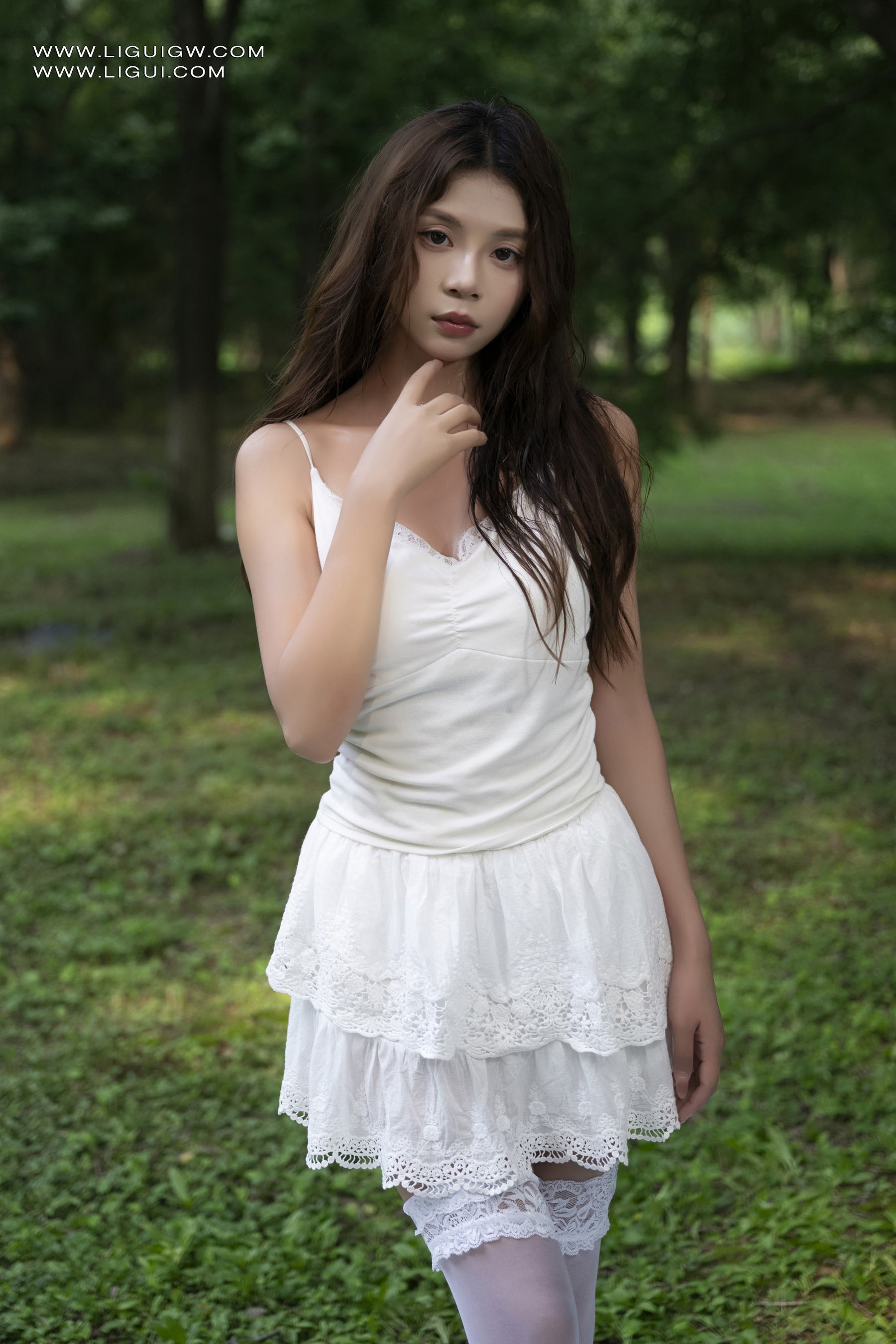 [Ligui丽柜] 2025.08.04 欲野白纱 Xiaomei第5张