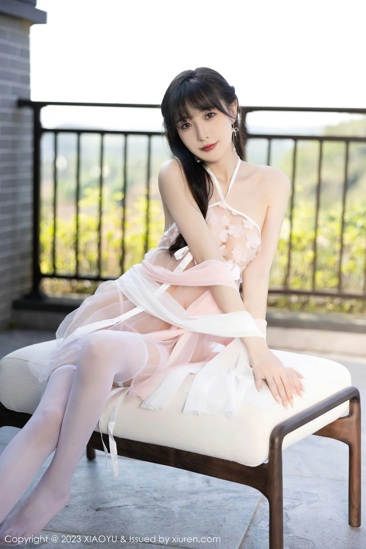  XIAOYU 语画 Vol.1071 林星阑 浅色薄纱贵州旅拍 [94P]第8张