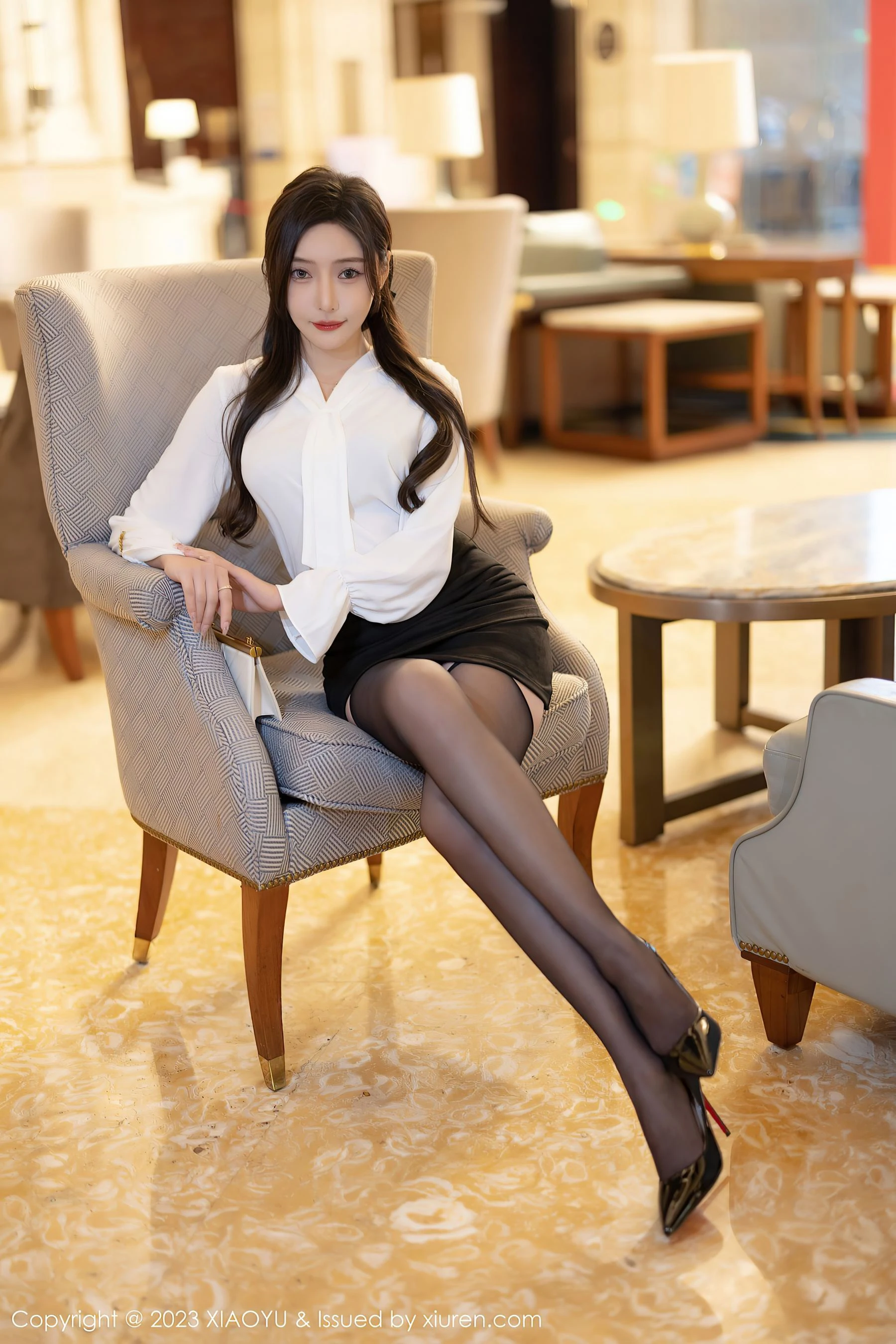 语画界 VOL.1033 王馨瑶yanni 短裙黑丝第22张