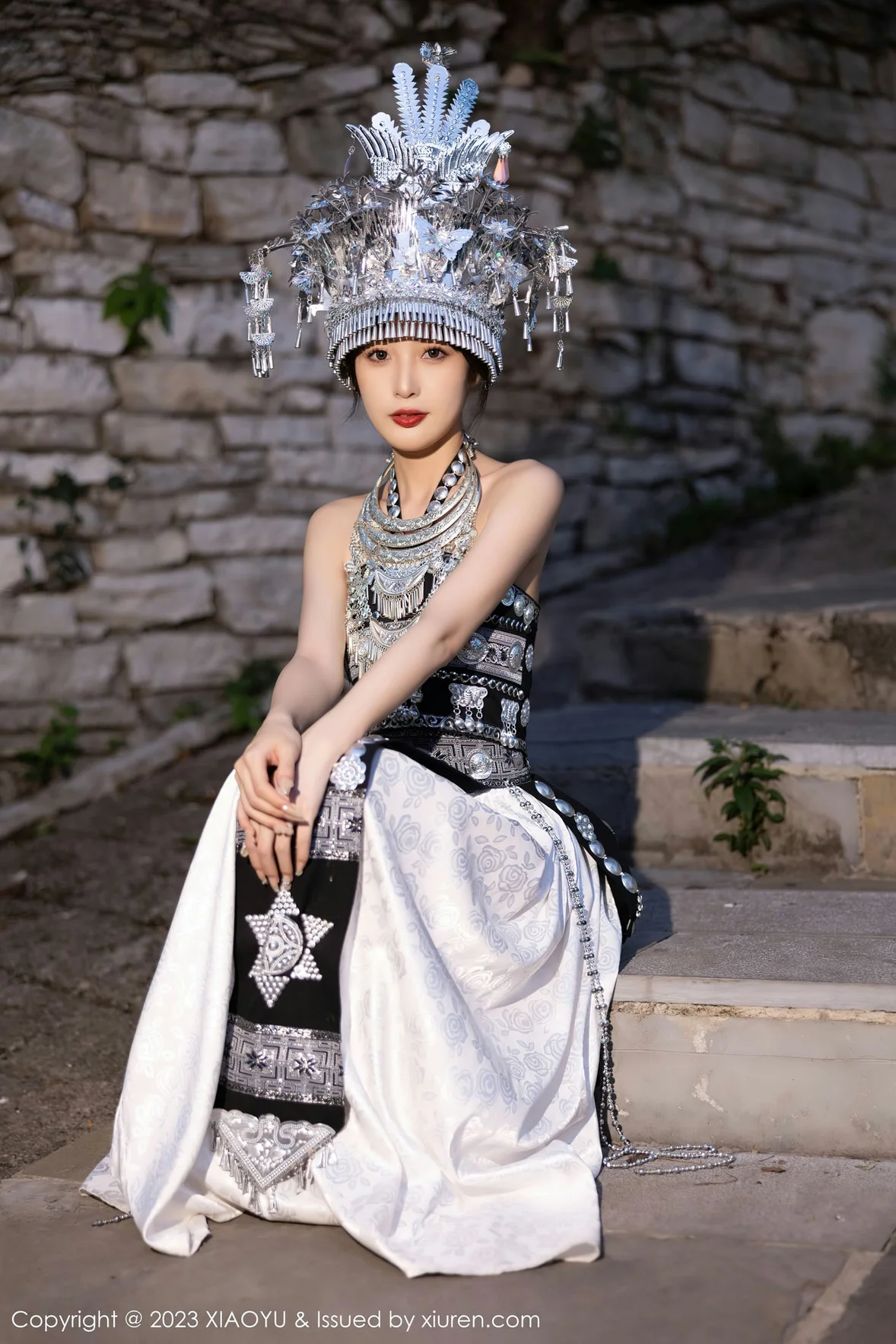  XIAOYU 语画 Vol.1071 林星阑 浅色薄纱贵州旅拍 [94P]第29张