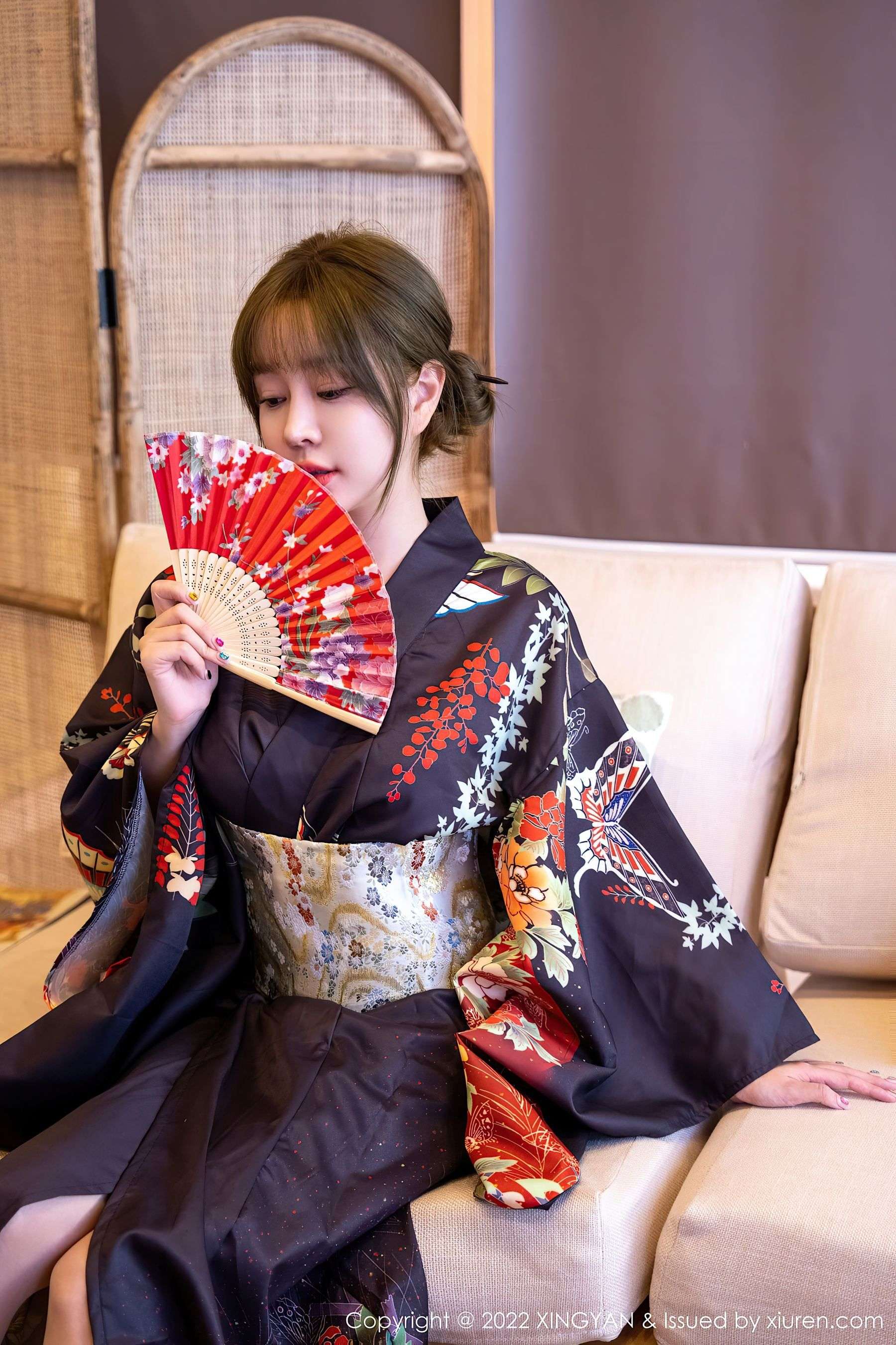 星颜社 VOL.154 王雨纯 和服美臀第26张