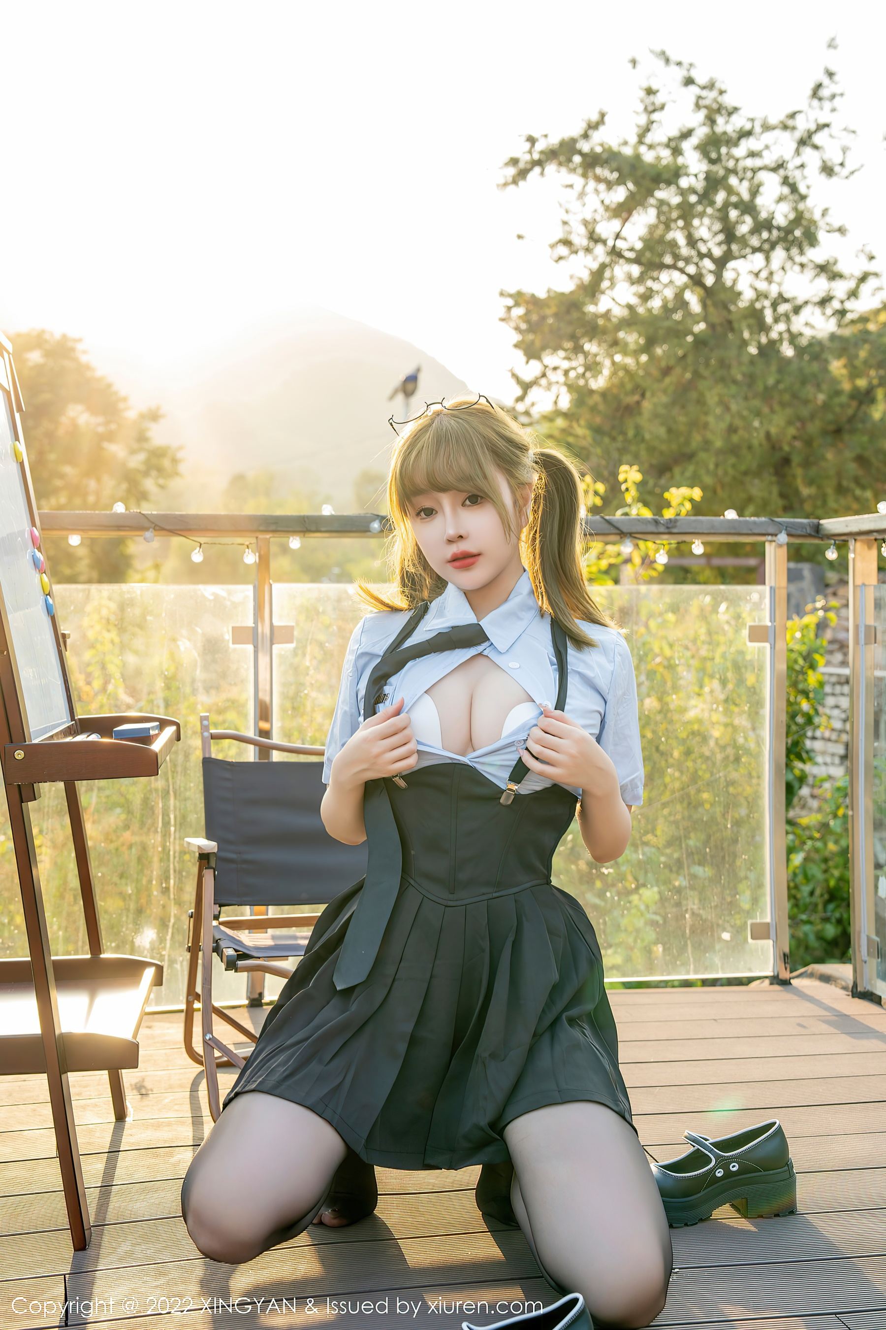 星颜社 VOL.153 王雨纯 美臀短裙第14张