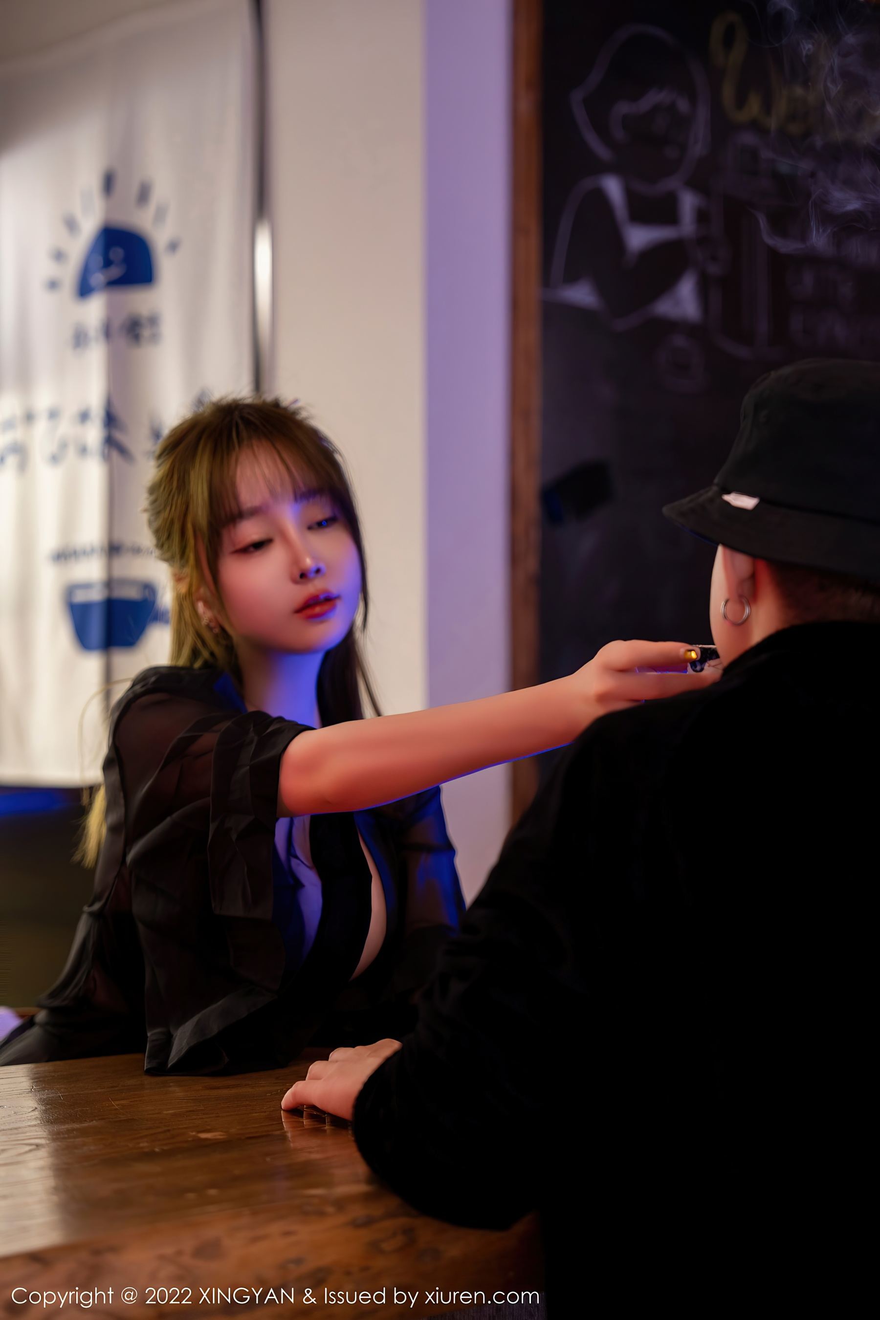 星颜社 VOL.163 王雨纯 黑丝美臀第17张