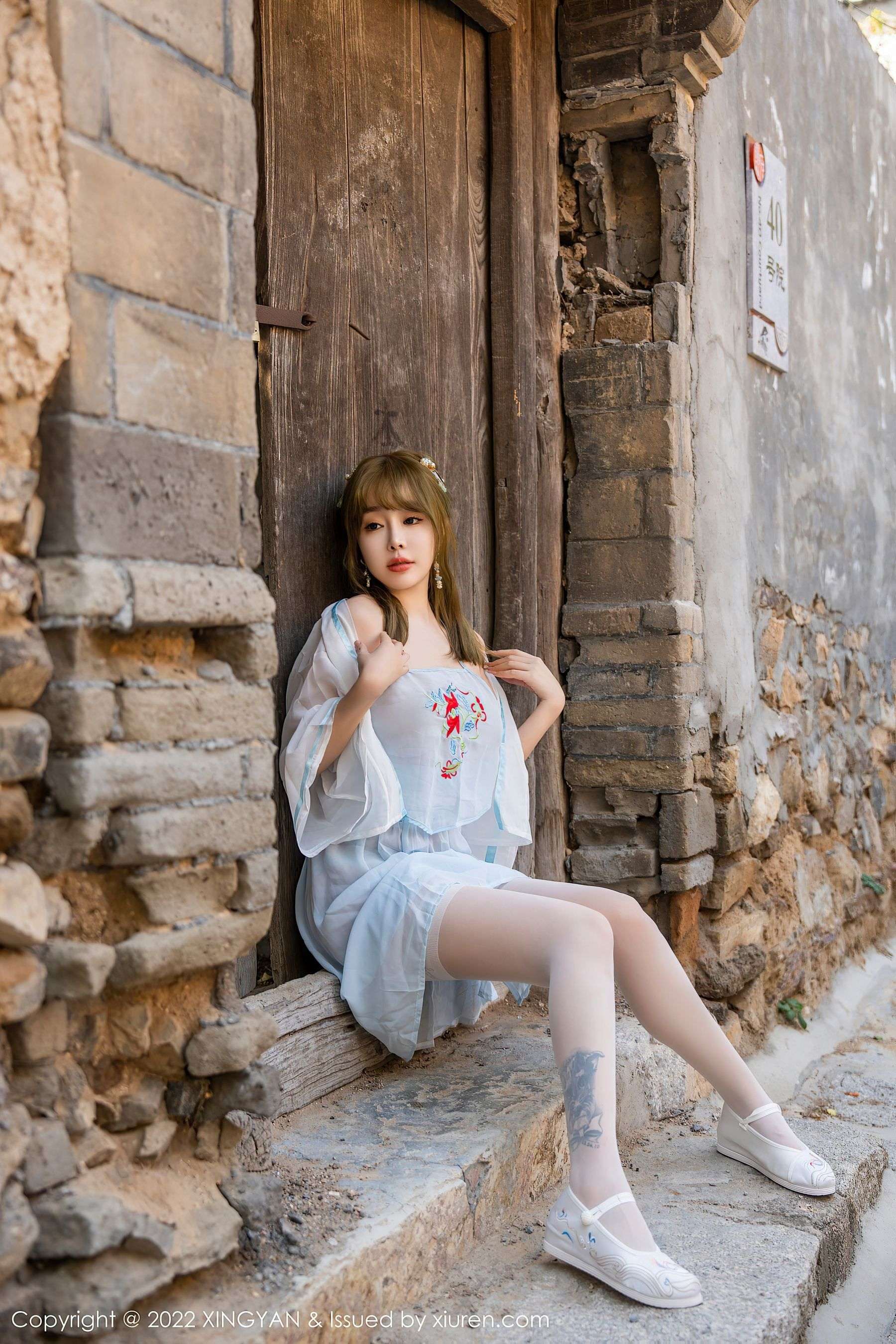 星颜社 VOL.150 王雨纯 古装美臀第24张