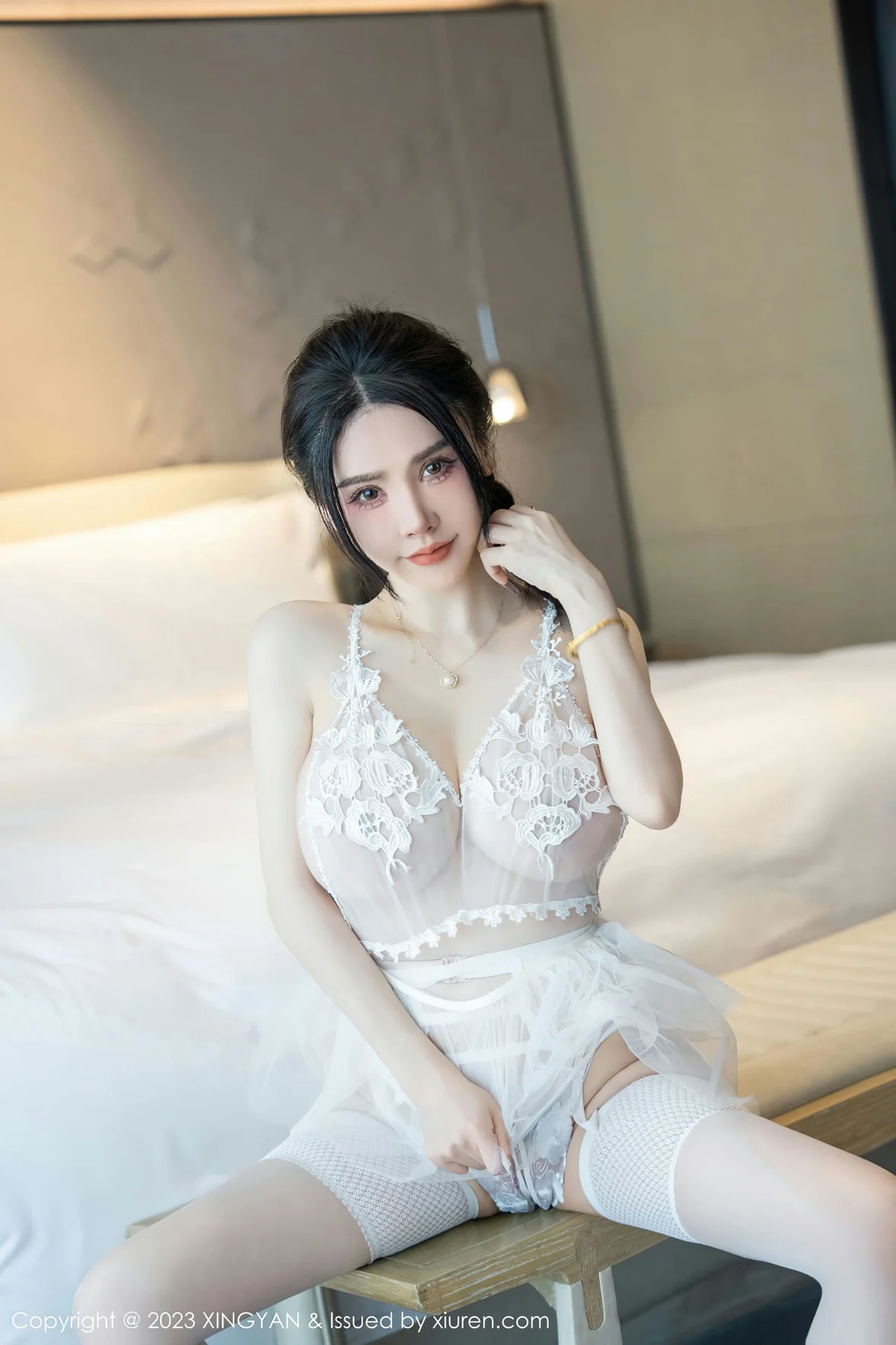  星颜社 Vol.196 潘娇娇 蕾丝轻透情趣性感写真 [81P]第3张